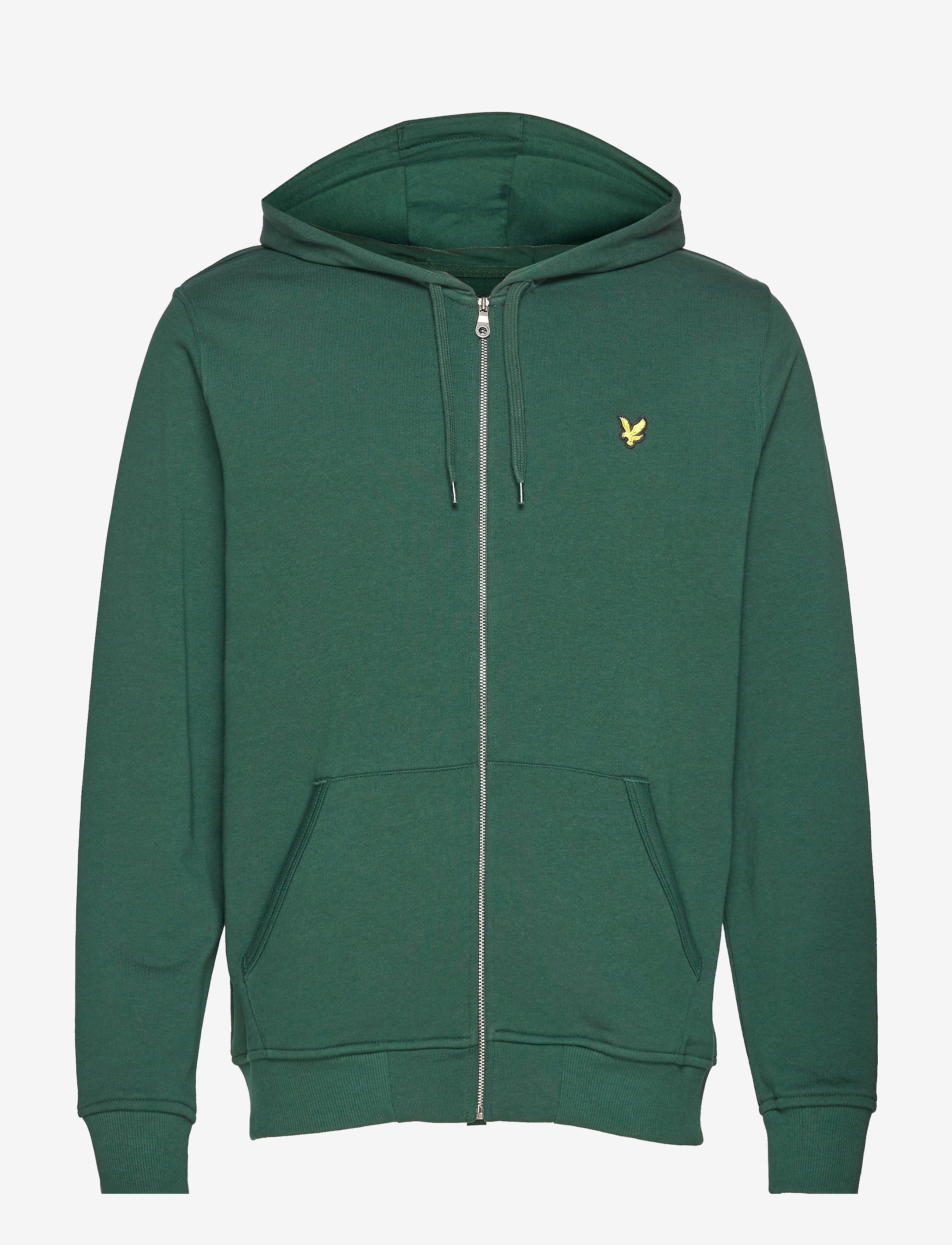 Lyle & Scott Zip Through Hoodie - Sweatshirts & hættetrøjer - DARK GREEN / green