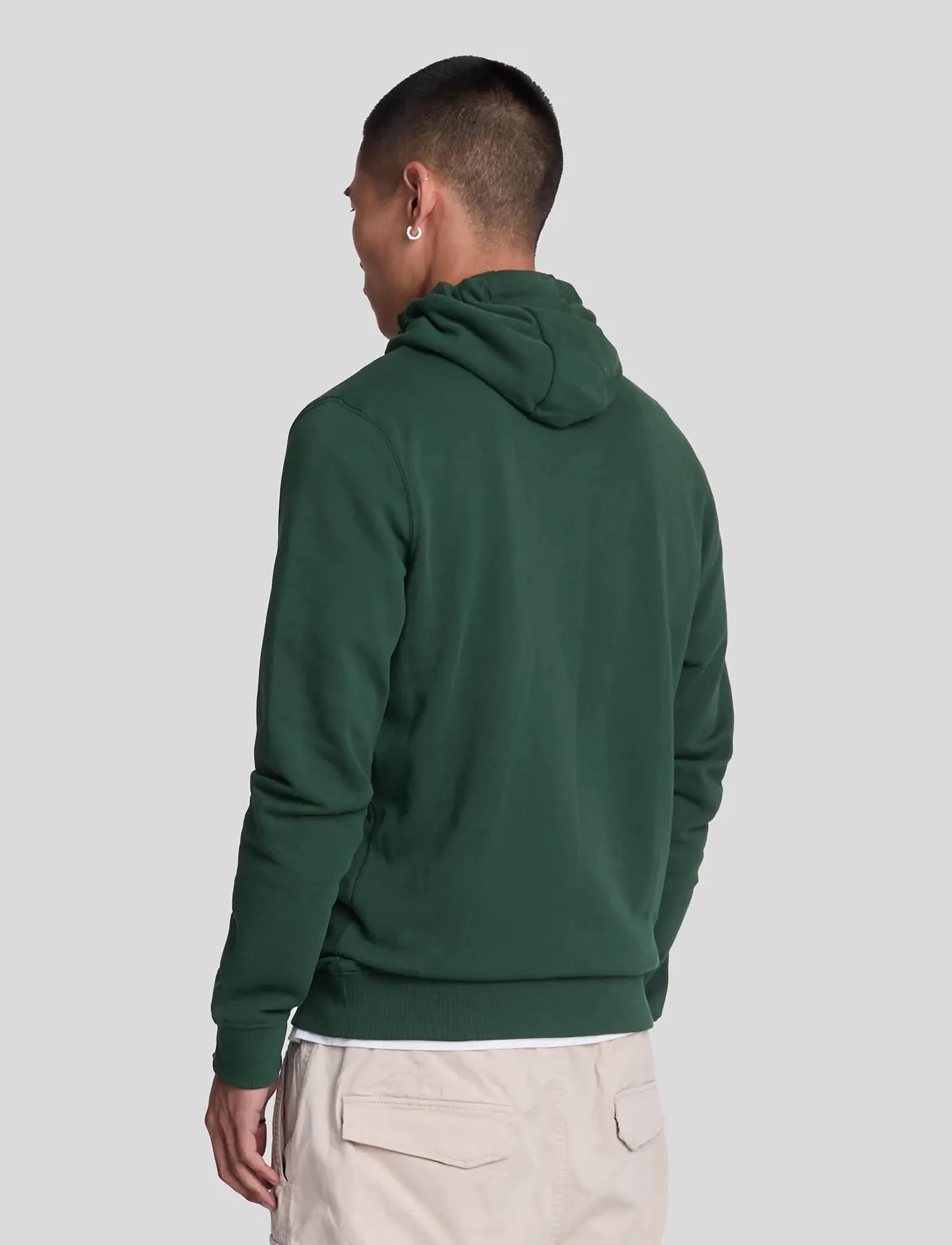 Lyle & Scott - Zip Through Hoodie - hoodies - dark green - 3