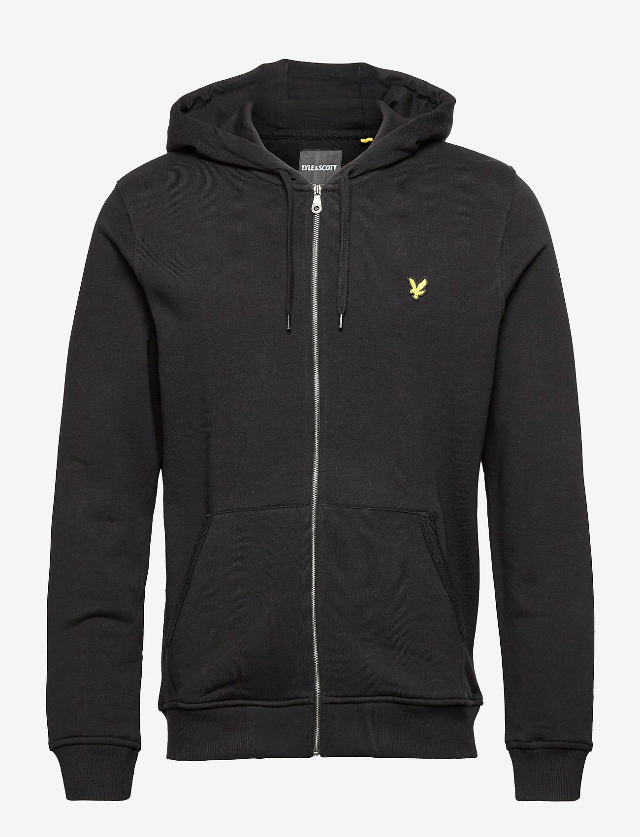 Lyle & Scott - Zip Through Hoodie - hoodies - jet black - 1