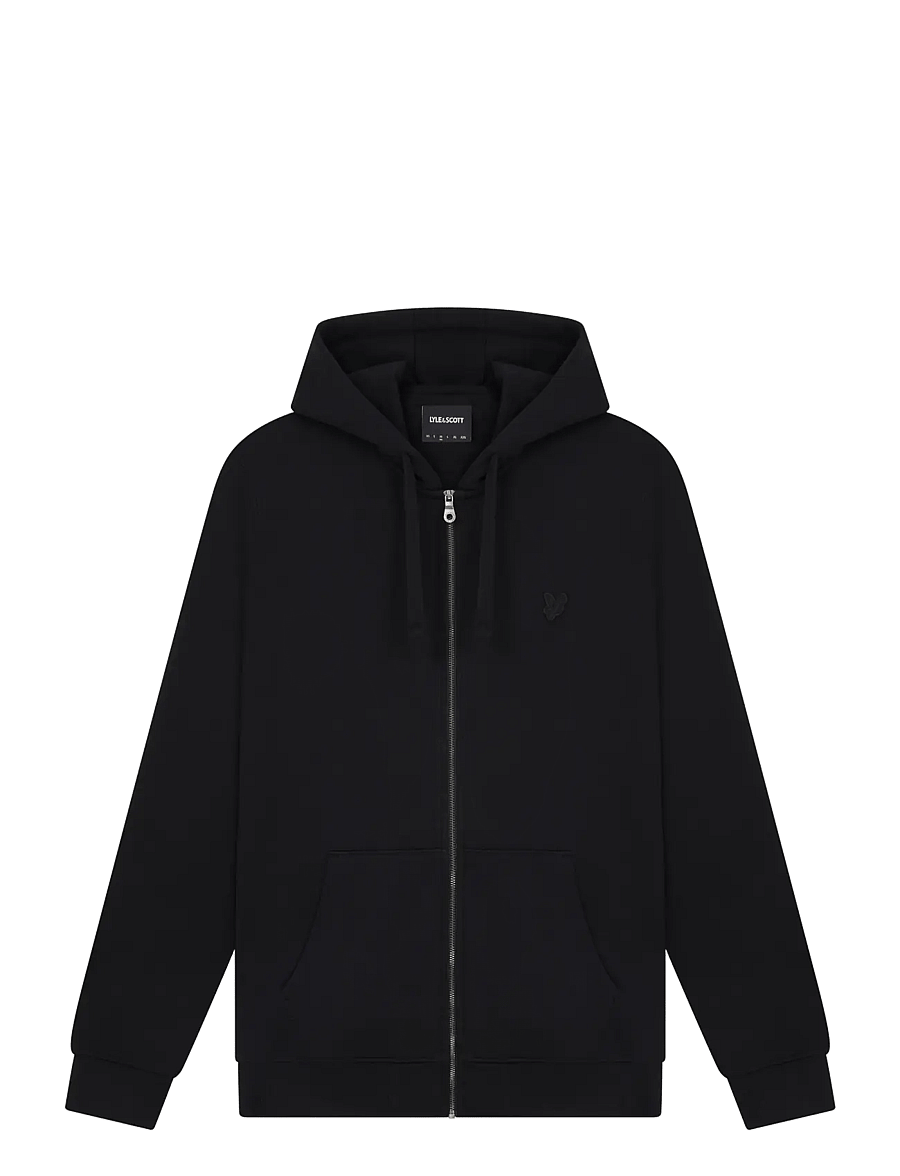 Lyle & Scott - Zip Through Hoodie - sweats à capuche - jet black - 1