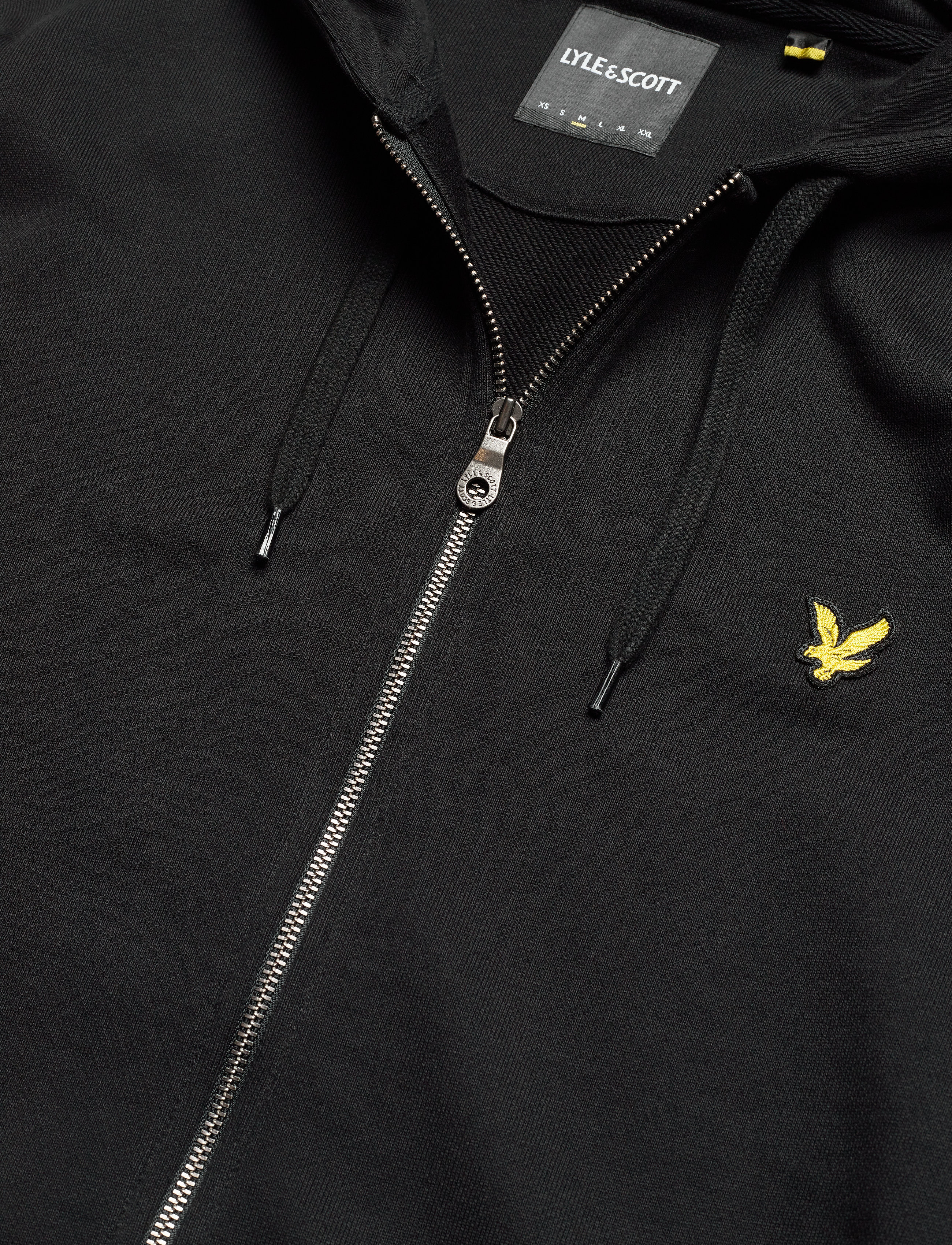Lyle & Scott - Zip Through Hoodie - hoodies - jet black - 2