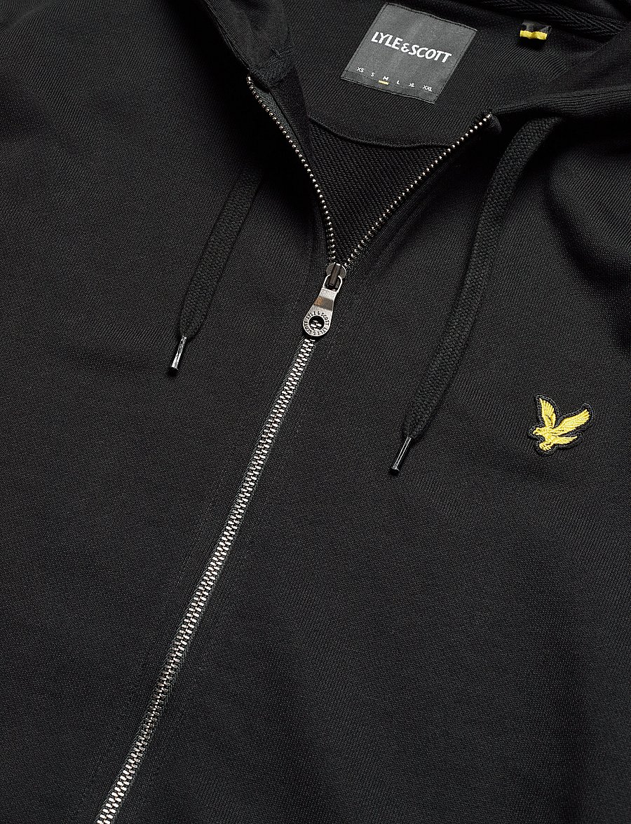 Lyle & Scott - Zip Through Hoodie - kapuzenpullover - jet black - 2