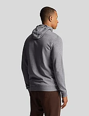 Lyle & Scott - Zip Through Hoodie - hoodies - mid grey marl - 3