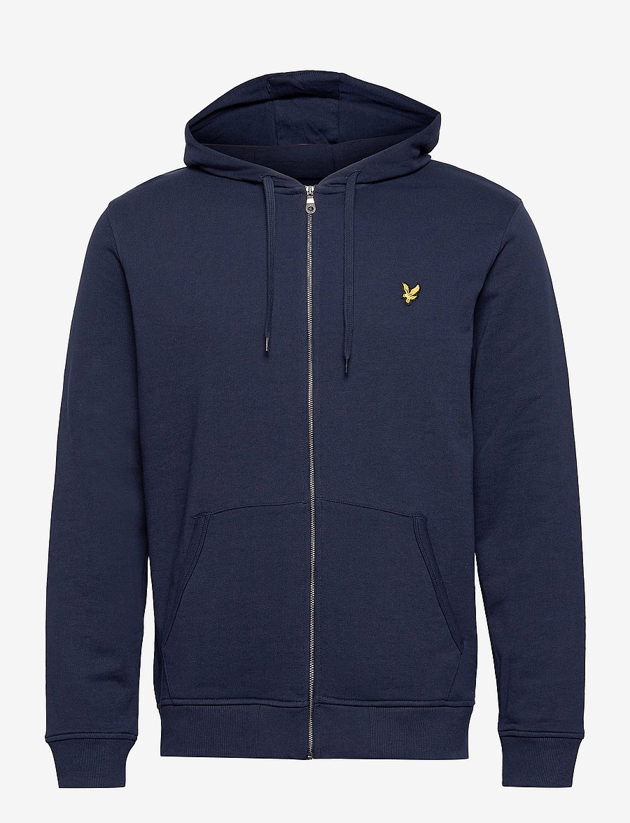 Lyle & Scott - Zip Through Hoodie - kapuzenpullover - navy - 1