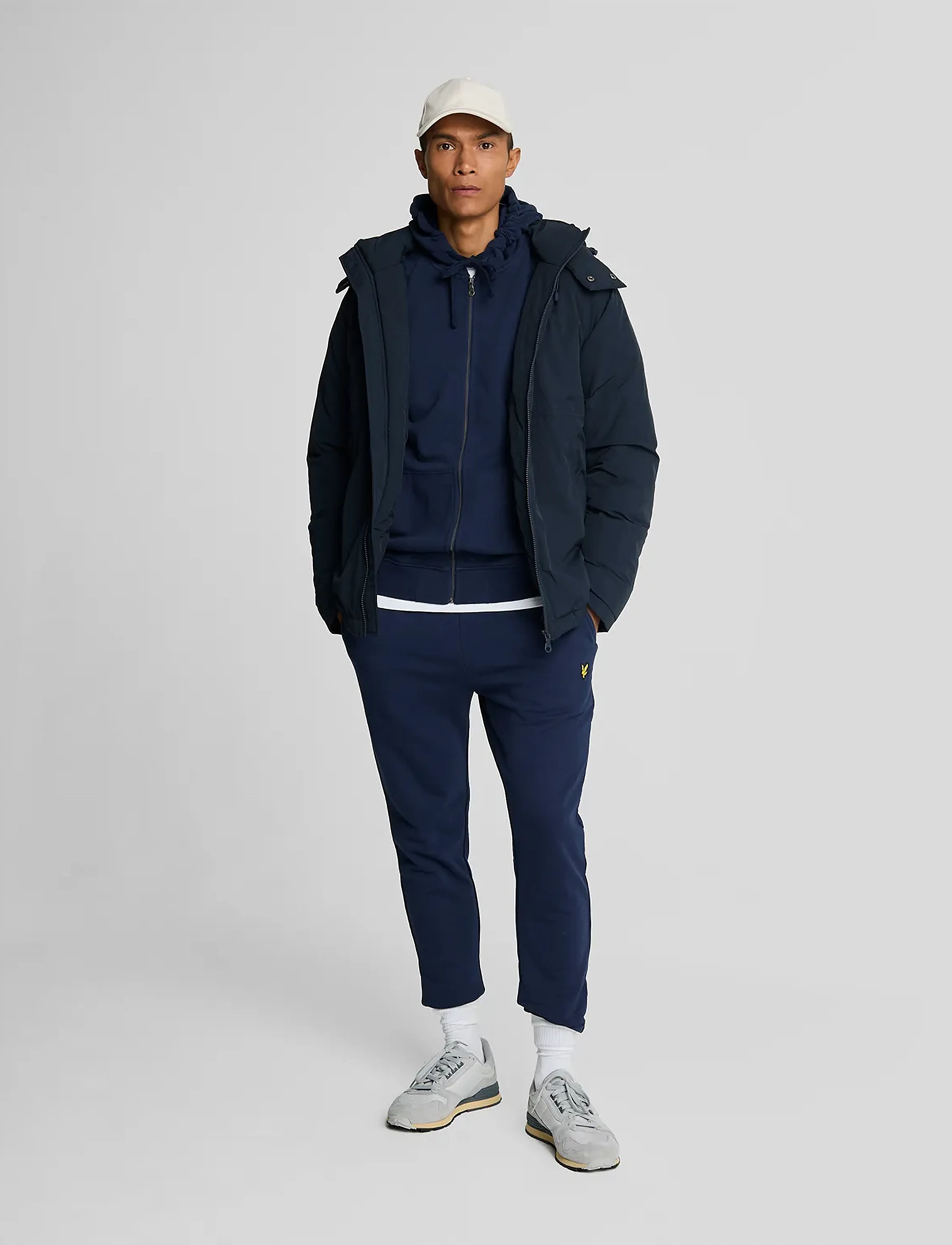 Lyle & Scott - Zip Through Hoodie - hoodies - navy - 4