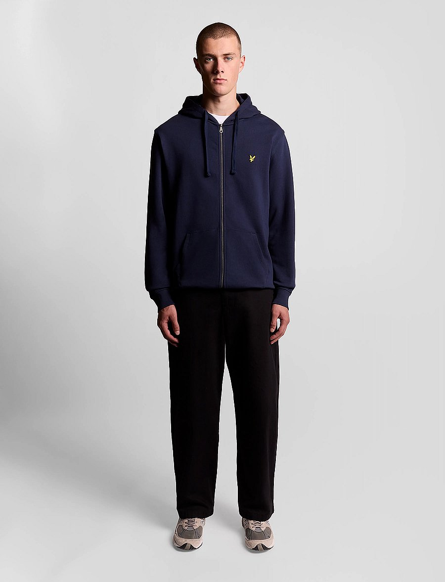 Lyle & Scott - Zip Through Hoodie - kapuzenpullover - navy - 4