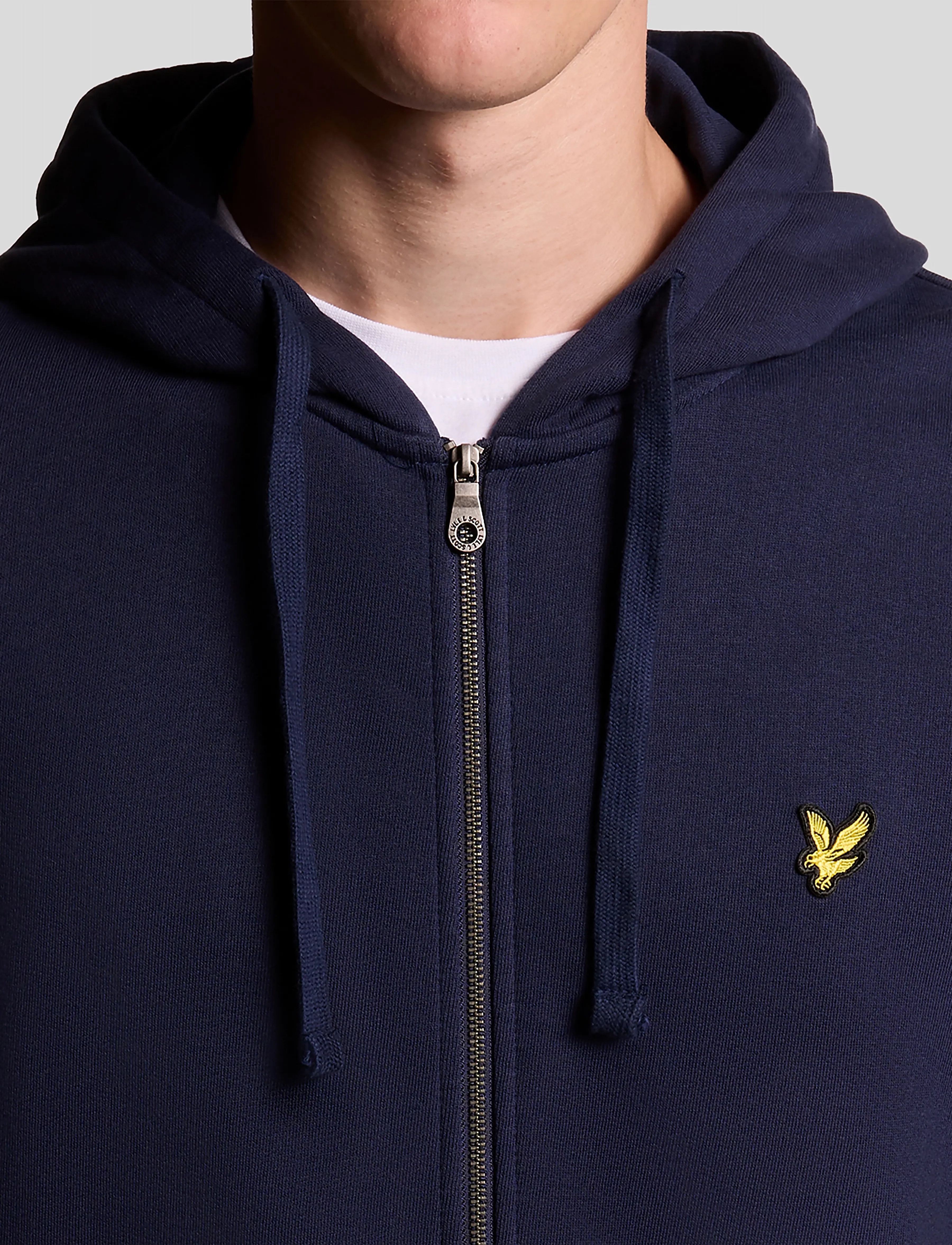 Lyle & Scott - Zip Through Hoodie - hettegensere - navy - 5