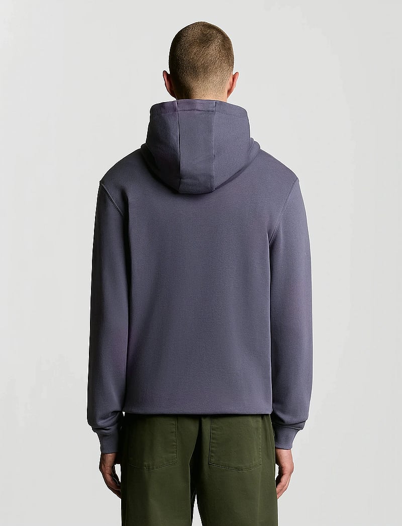 Lyle & Scott - Zip Through Hoodie - hættetrøjer - x854 graystone - 3