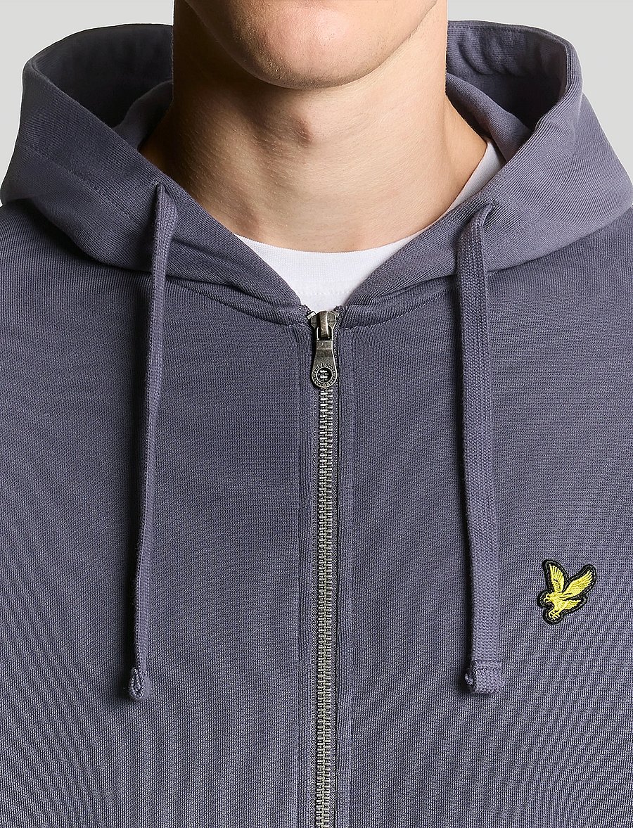 Lyle & Scott - Zip Through Hoodie - kapuzenpullover - x854 graystone - 5