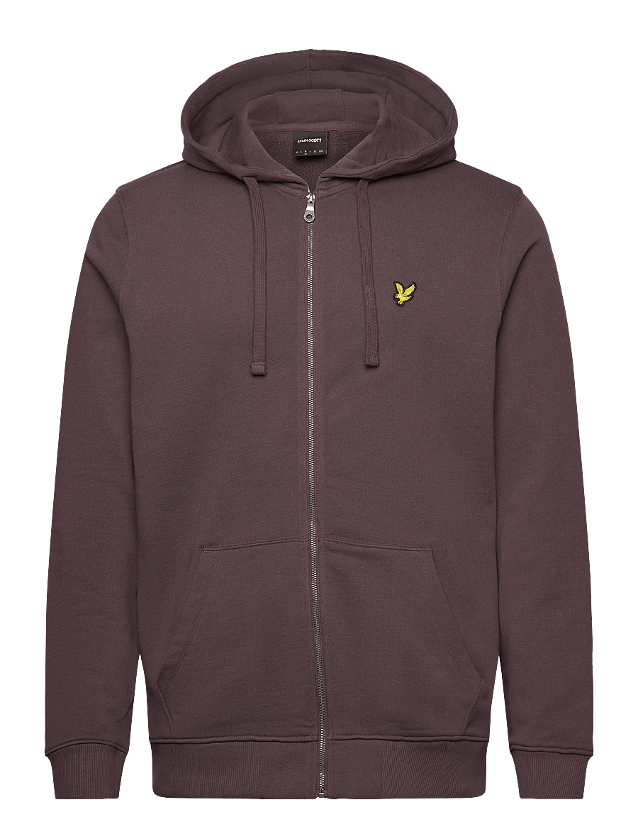 Lyle & Scott - Zip Through Hoodie - kapuzenpullover - x863 espresso - 1