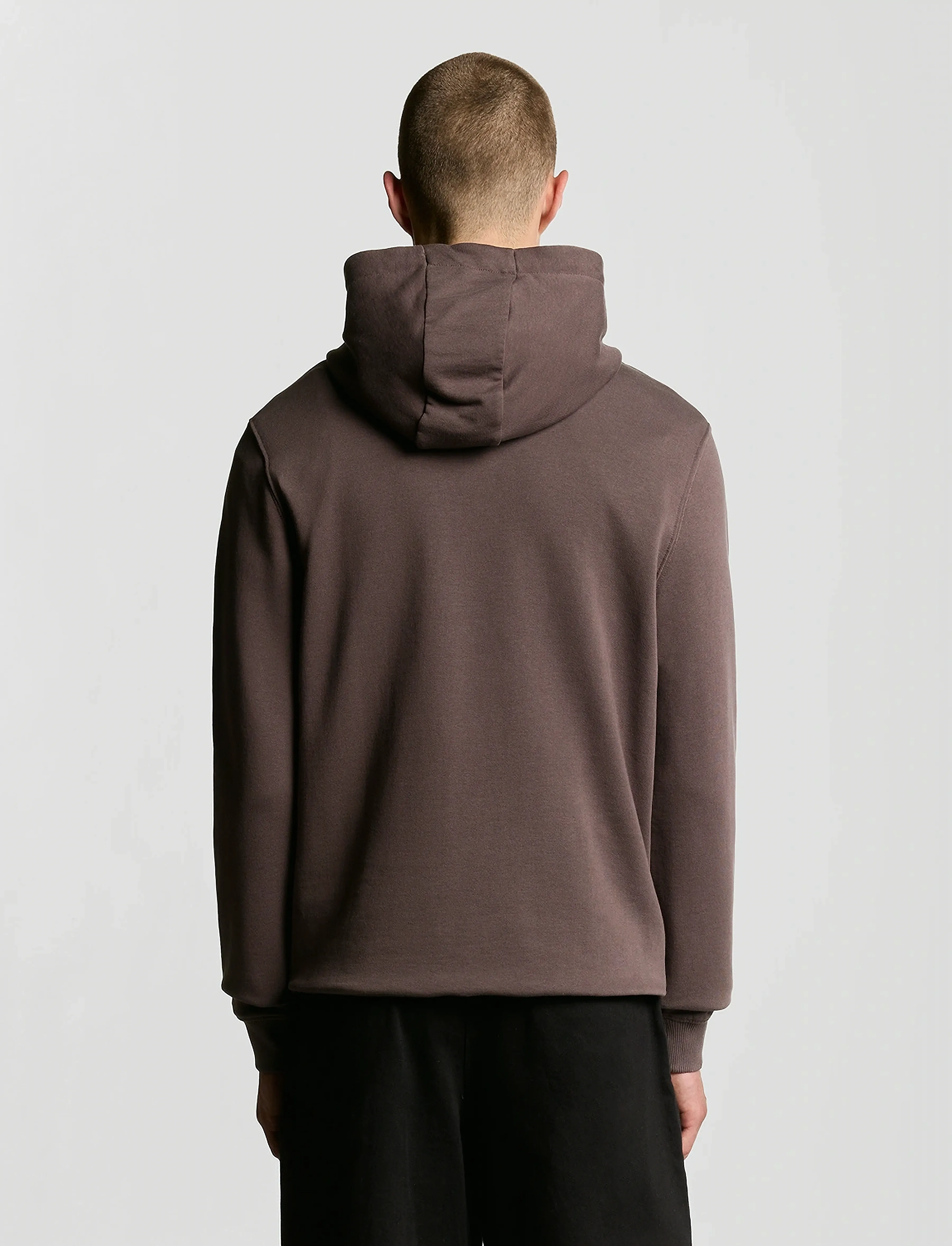 Lyle & Scott - Zip Through Hoodie - kapuutsiga dressipluusid - x863 espresso - 3