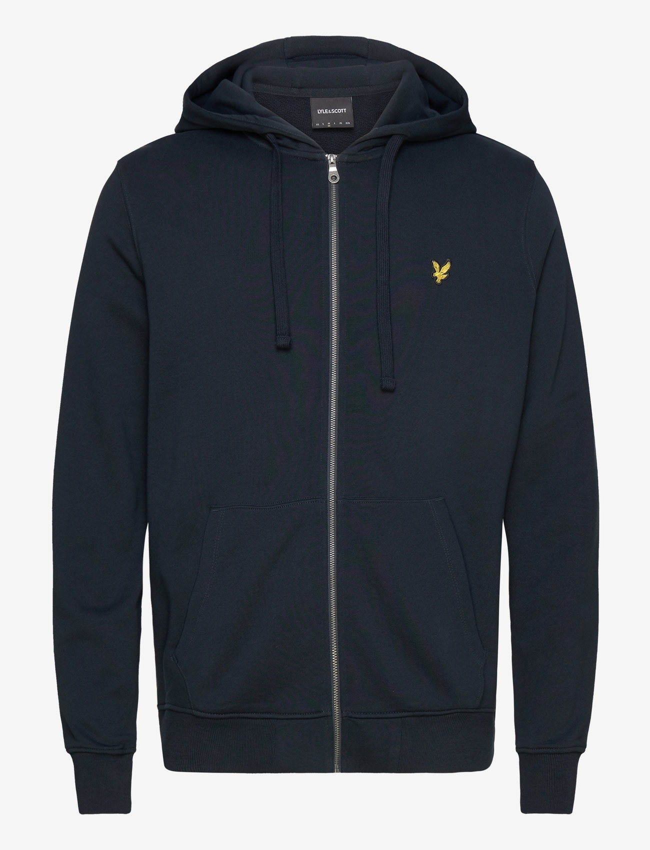 Lyle & Scott - Zip Through Hoodie - hættetrøjer - z271 dark navy - 1