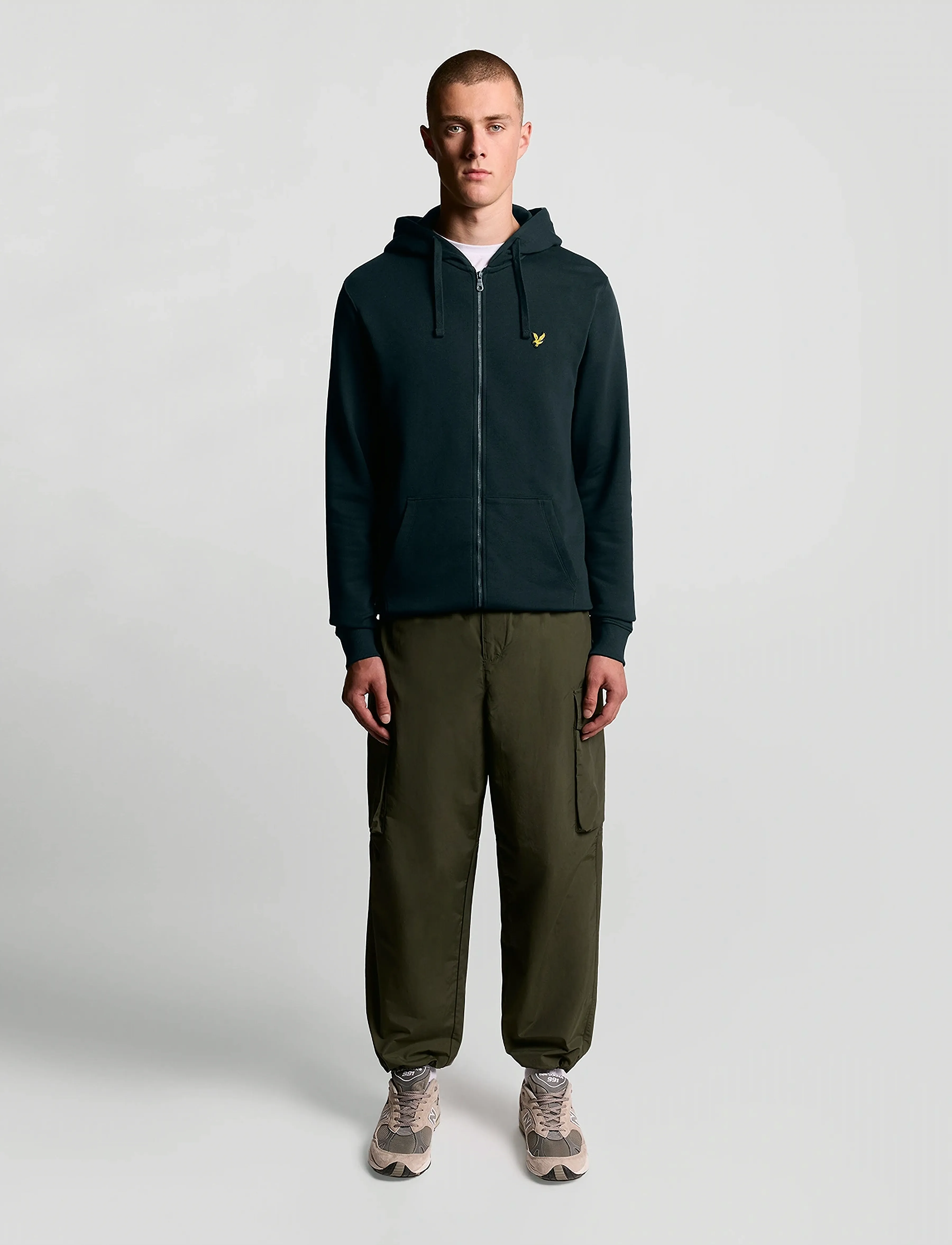Lyle & Scott - Zip Through Hoodie - truien en hoodies - z271 dark navy - 4