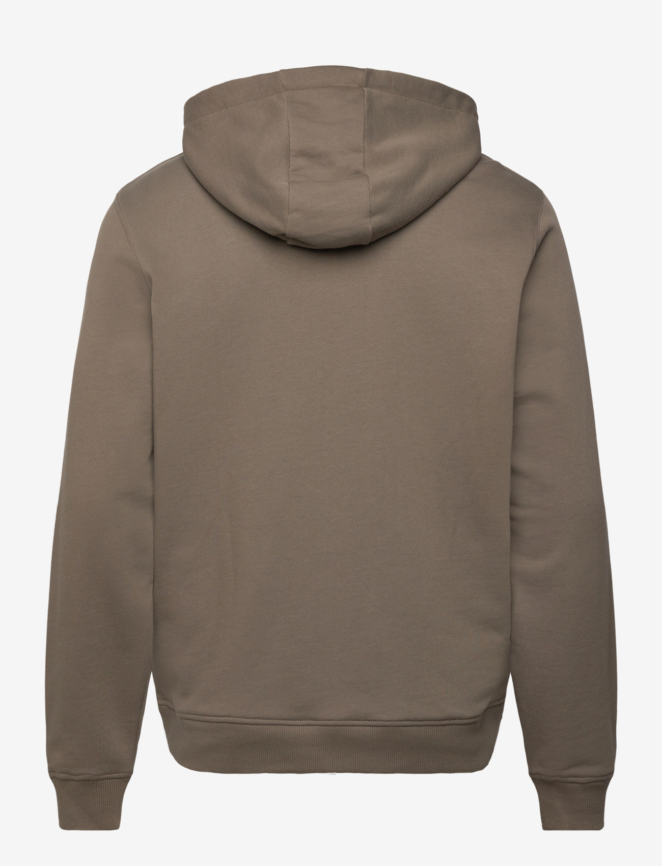 Lyle & Scott - Zip Through Hoodie - sweatshirts - x569 khaki ash - 2