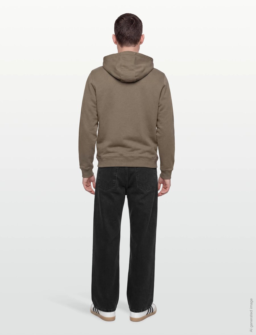 Lyle & Scott - Zip Through Hoodie - kapuzenpullover - x569 khaki ash - 4