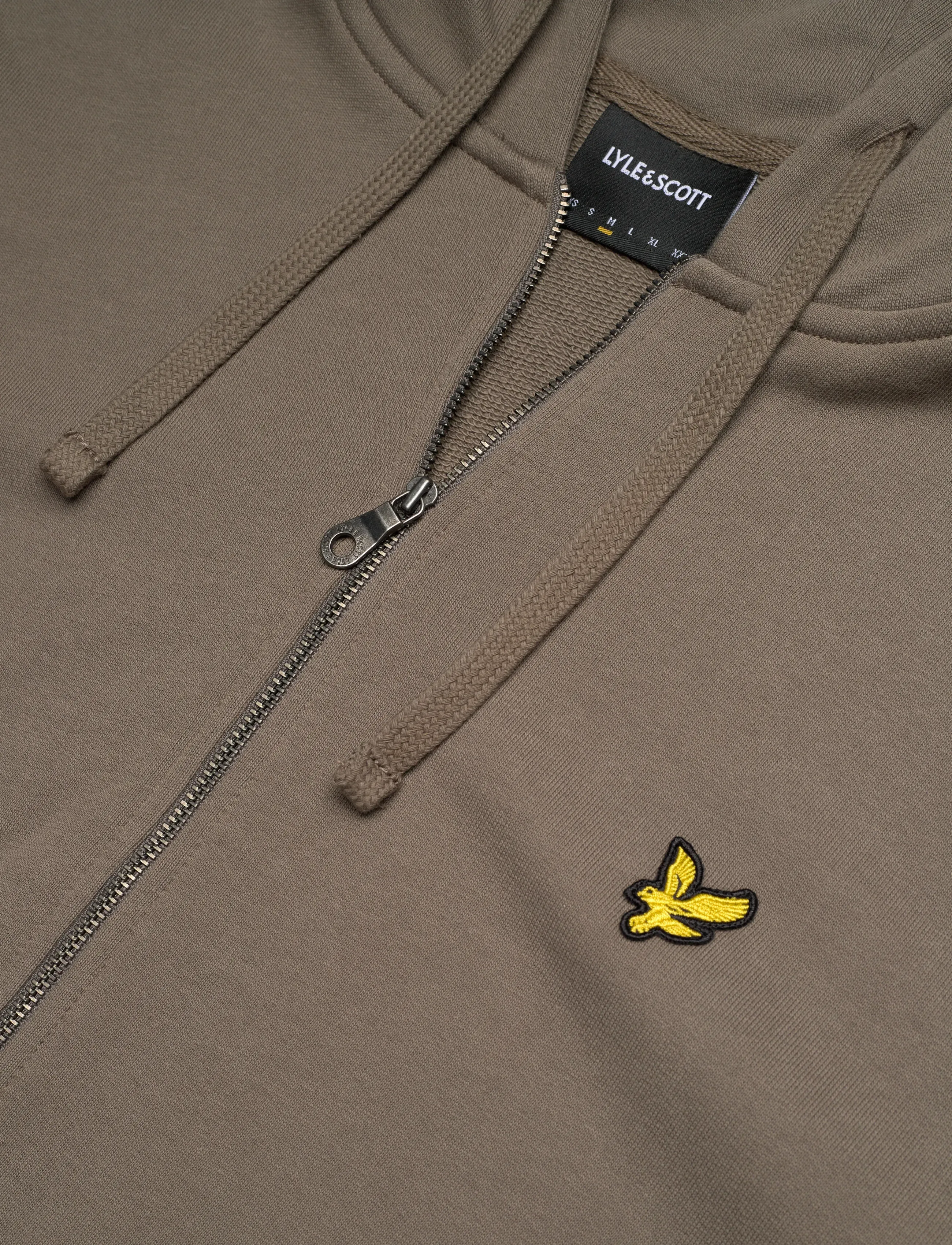 Lyle & Scott - Zip Through Hoodie - kapuzenpullover - x569 khaki ash - 5