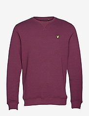 Crew Neck Sweatshirt - BURGUNDY