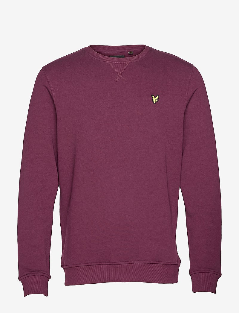 Lyle & Scott - Crew Neck Sweatshirt - sweatshirts - burgundy - 1