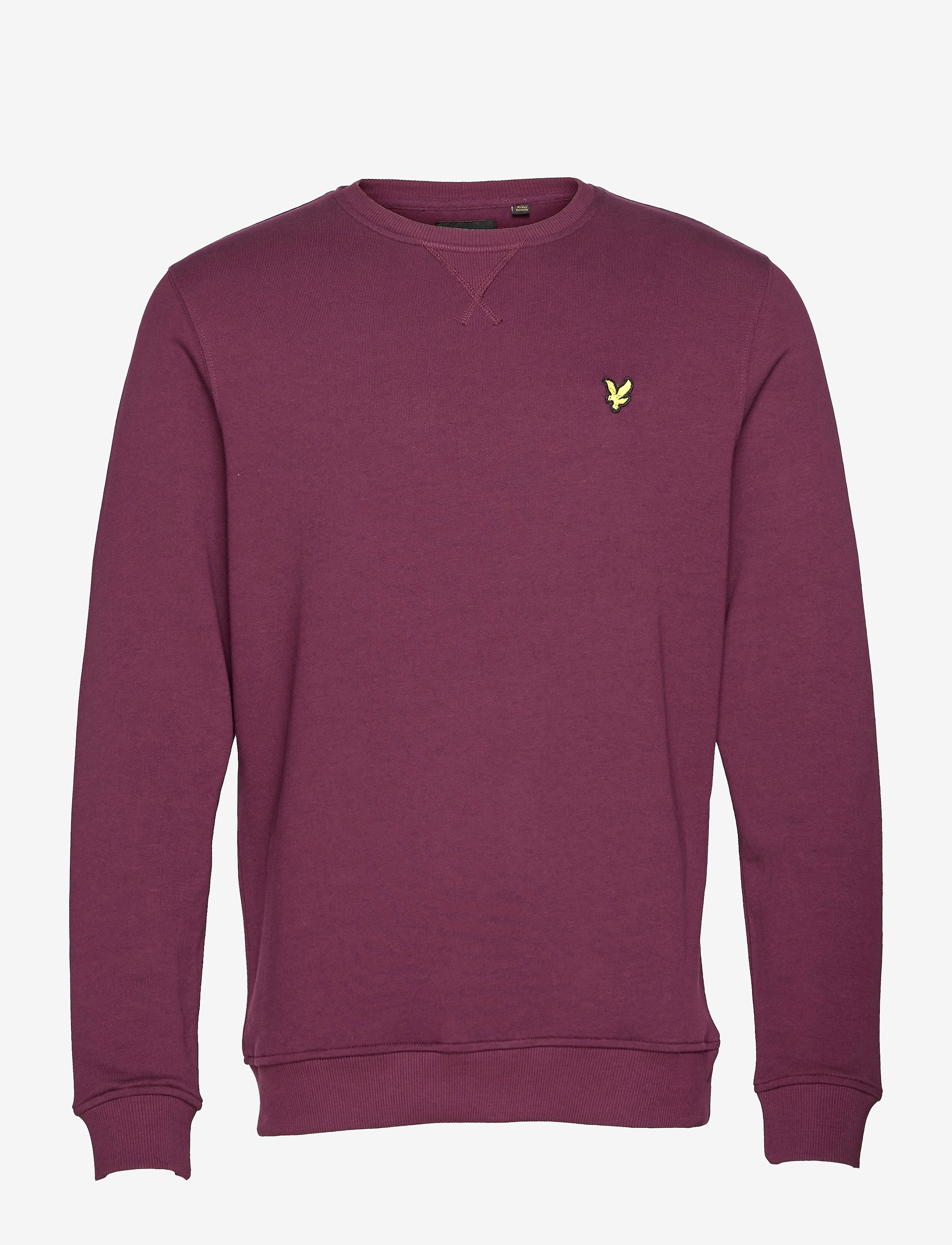Lyle & Scott Crew Neck Sweatshirt - Sweatshirts & hættetrøjer - BURGUNDY / purple