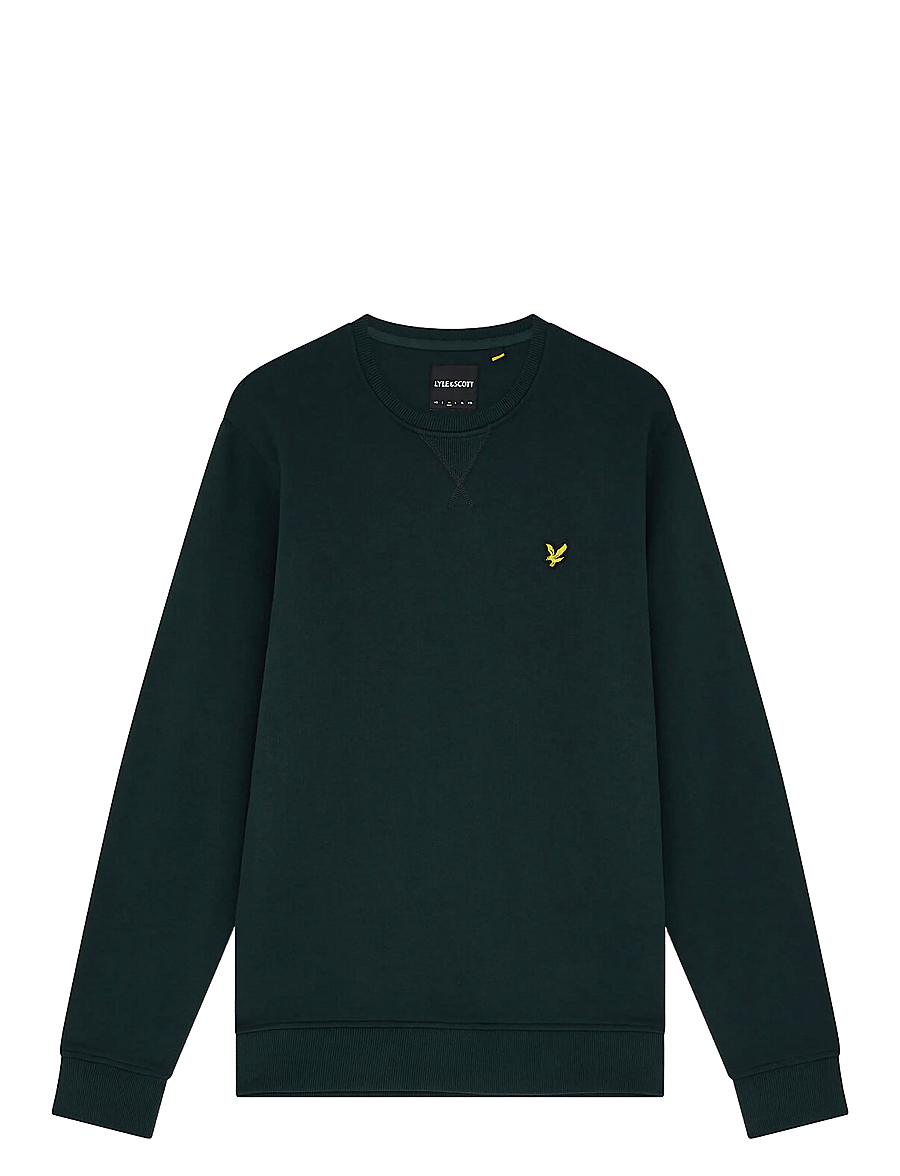 Lyle & Scott - Crew Neck Sweatshirt - sweatshirts - dark green - 1