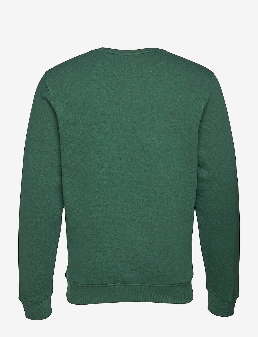 Lyle & Scott - Crew Neck Sweatshirt - urlaubsfavoriten - dark green - 2