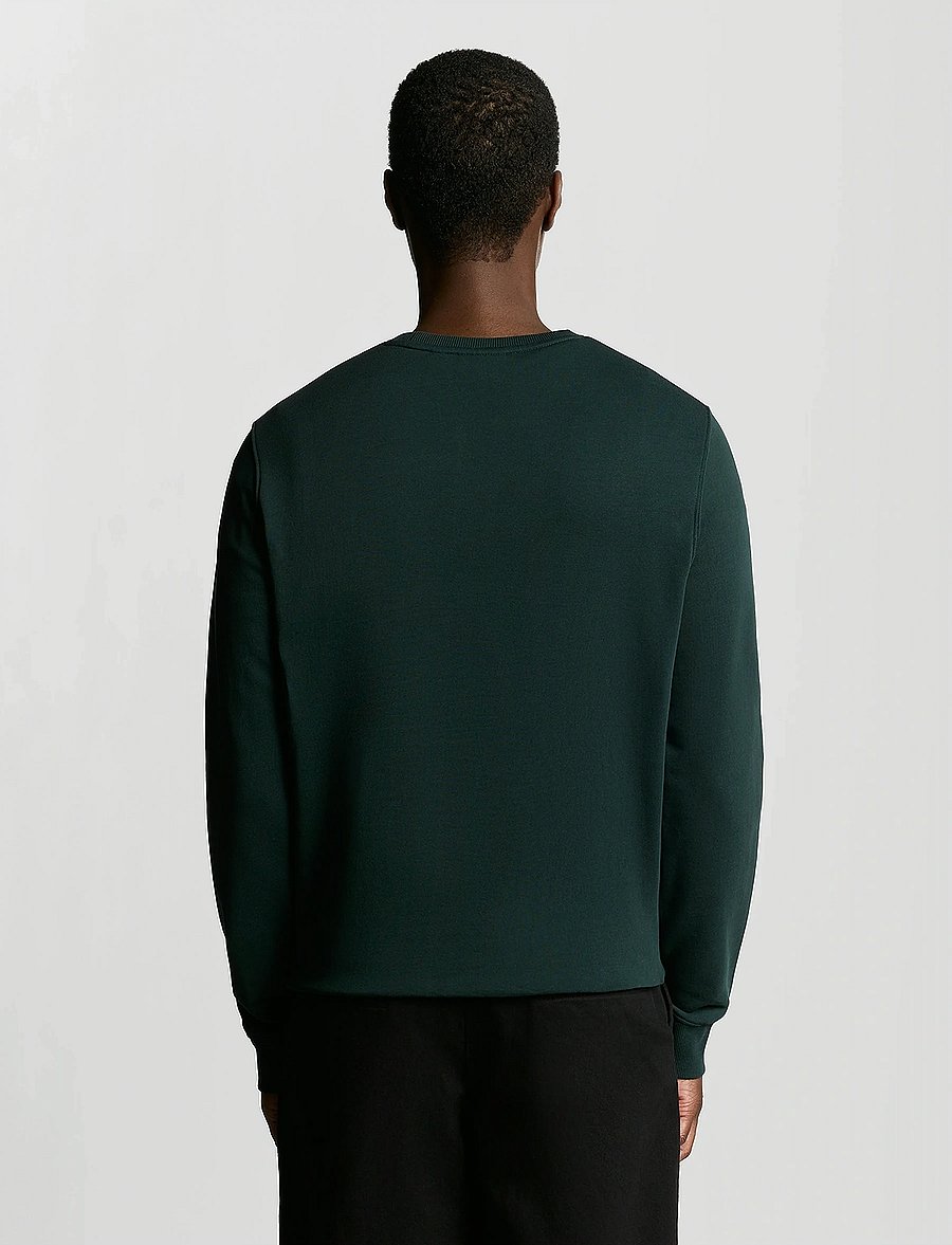 Lyle & Scott - Crew Neck Sweatshirt - urlaubsfavoriten - dark green - 3