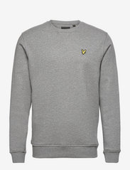 Lyle & Scott - Crew Neck Sweatshirt - sweatshirts - mid grey marl - 0