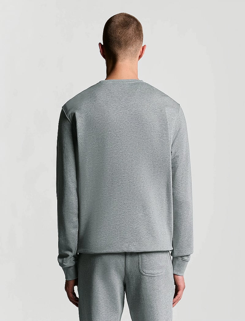 Lyle & Scott - Crew Neck Sweatshirt - urlaubsfavoriten - mid grey marl - 3