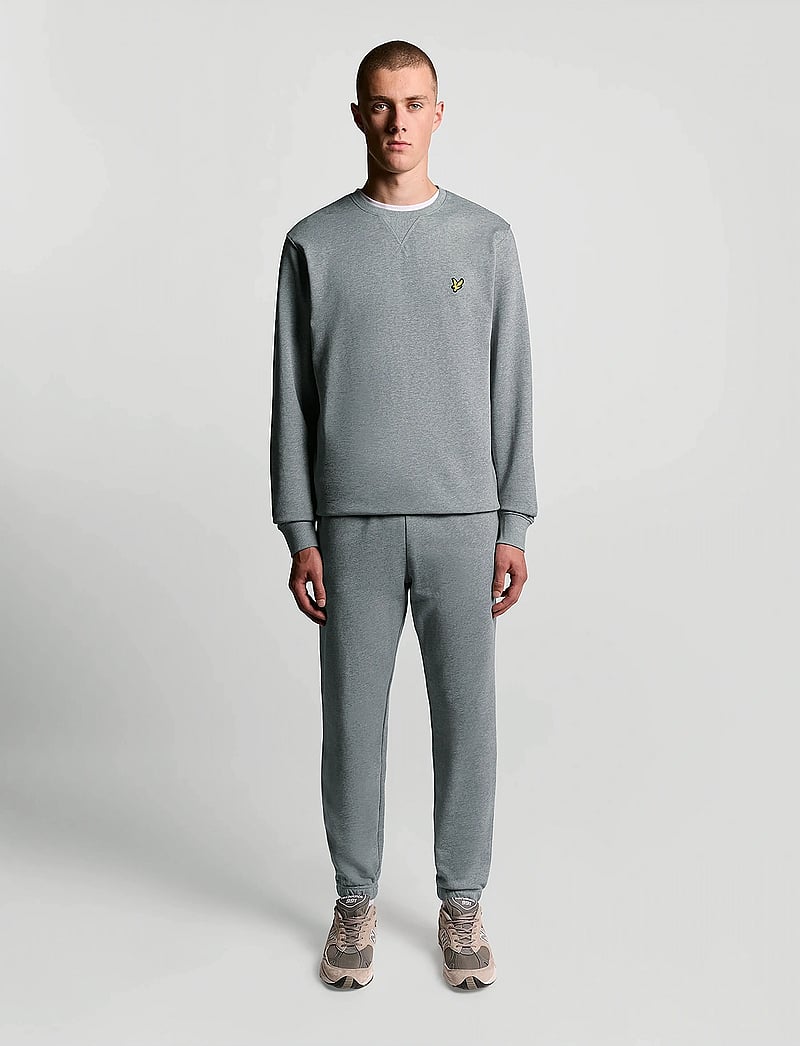 Lyle & Scott - Crew Neck Sweatshirt - urlaubsfavoriten - mid grey marl - 4