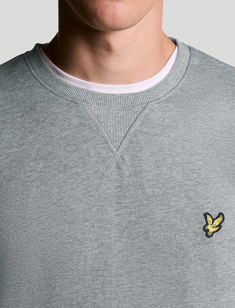 Lyle & Scott - Crew Neck Sweatshirt - urlaubsfavoriten - mid grey marl - 5