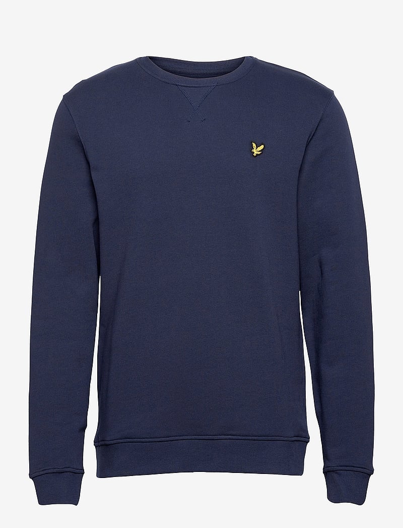 Lyle & Scott - Crew Neck Sweatshirt - collegepaidat - navy - 1