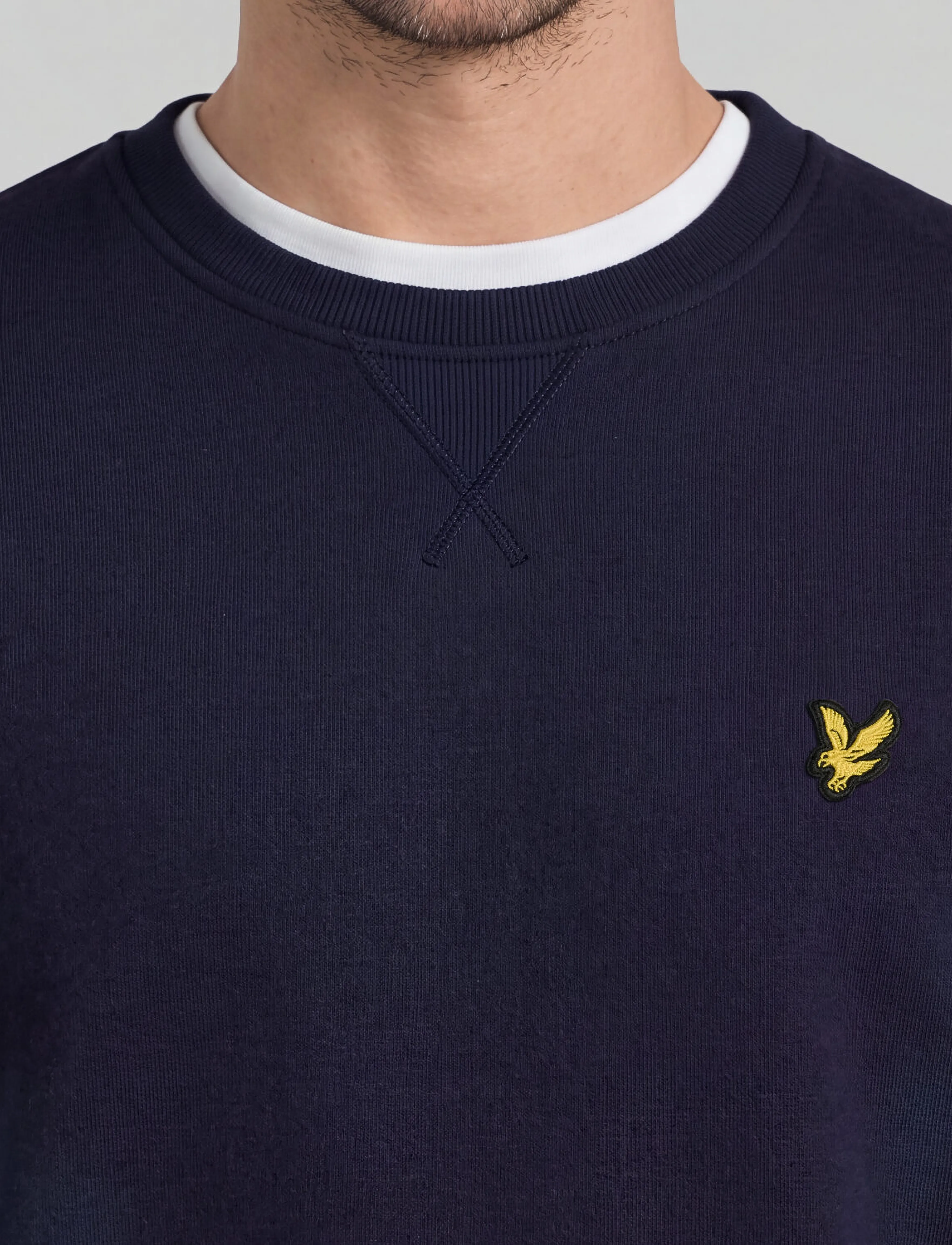 Lyle & Scott - Crew Neck Sweatshirt - sweatshirts - navy - 5