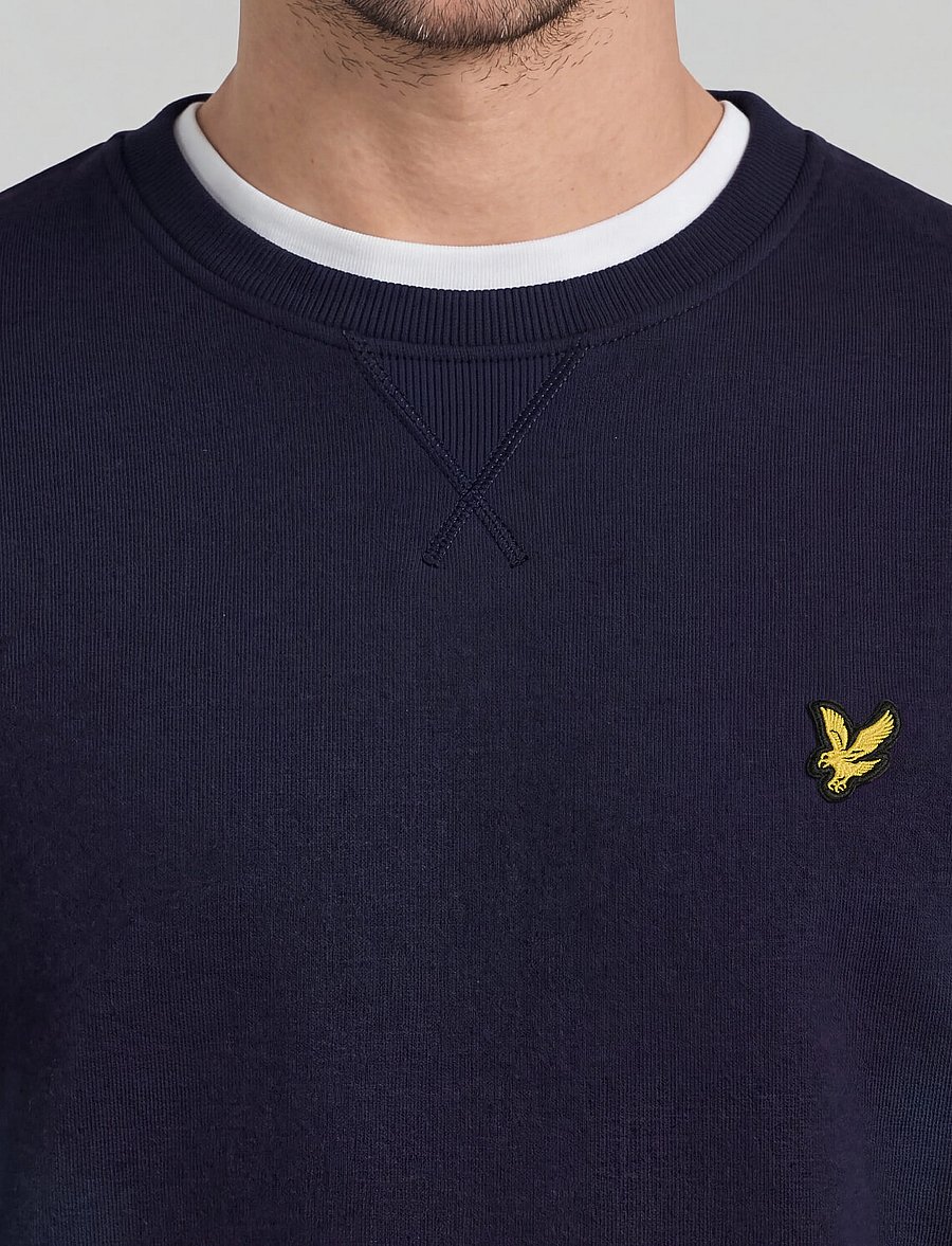 Lyle & Scott - Crew Neck Sweatshirt - sweatshirts - navy - 5