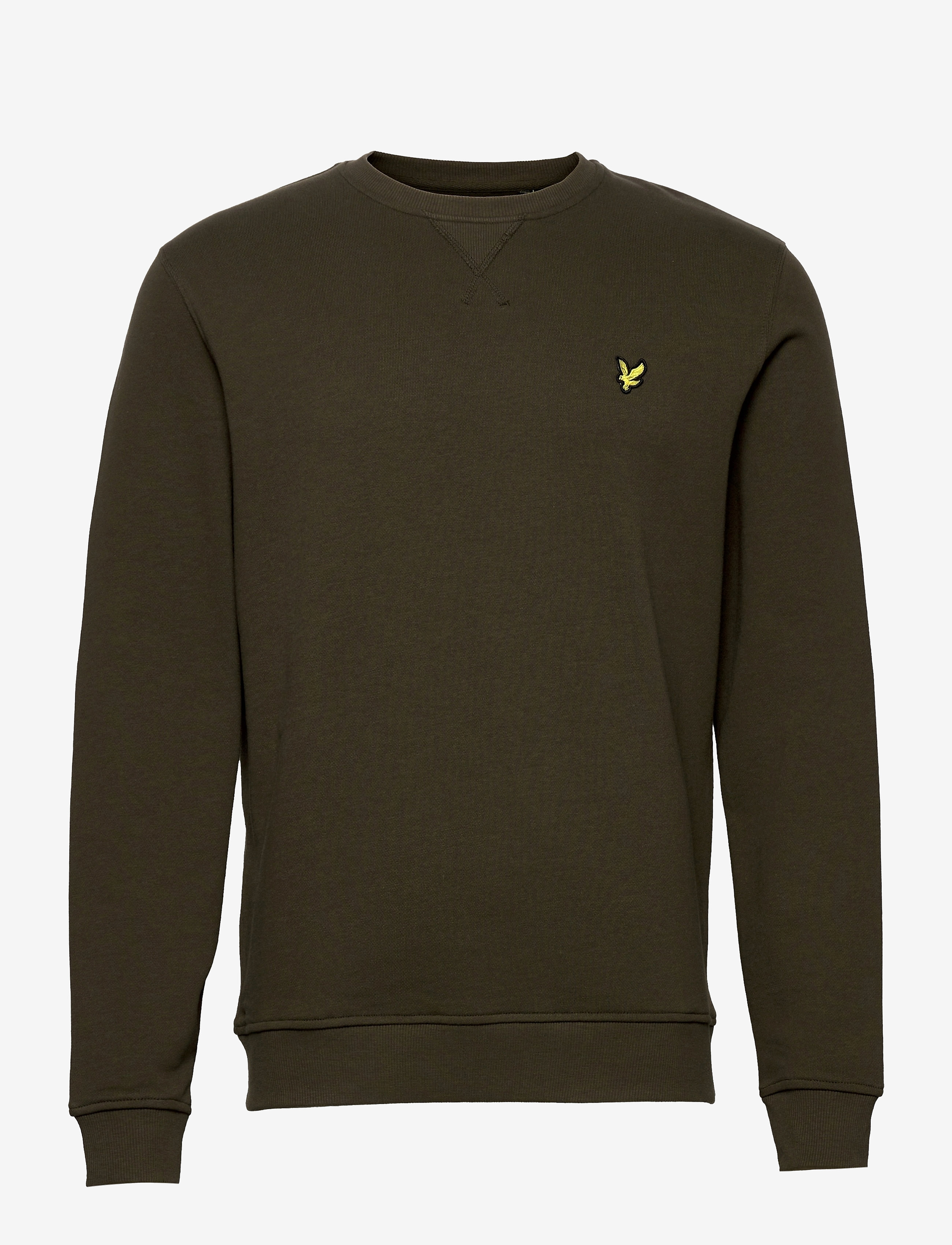Crew Neck Sweatshirt - OLIVE