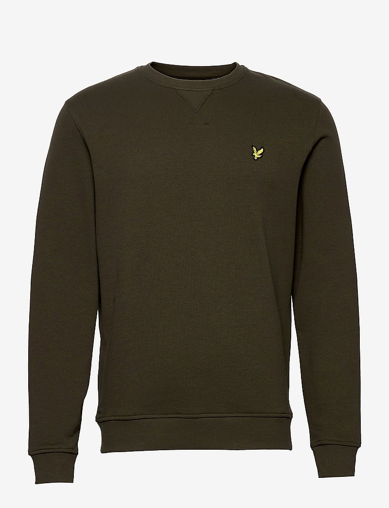 Lyle & Scott - Crew Neck Sweatshirt - sweatshirts - olive - 1