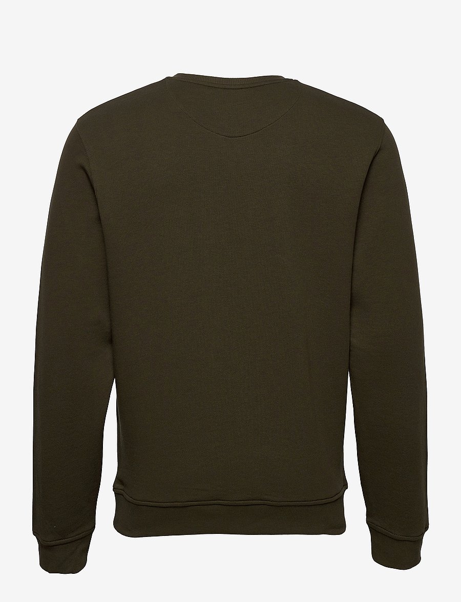 Lyle & Scott - Crew Neck Sweatshirt - urlaubsfavoriten - olive - 2