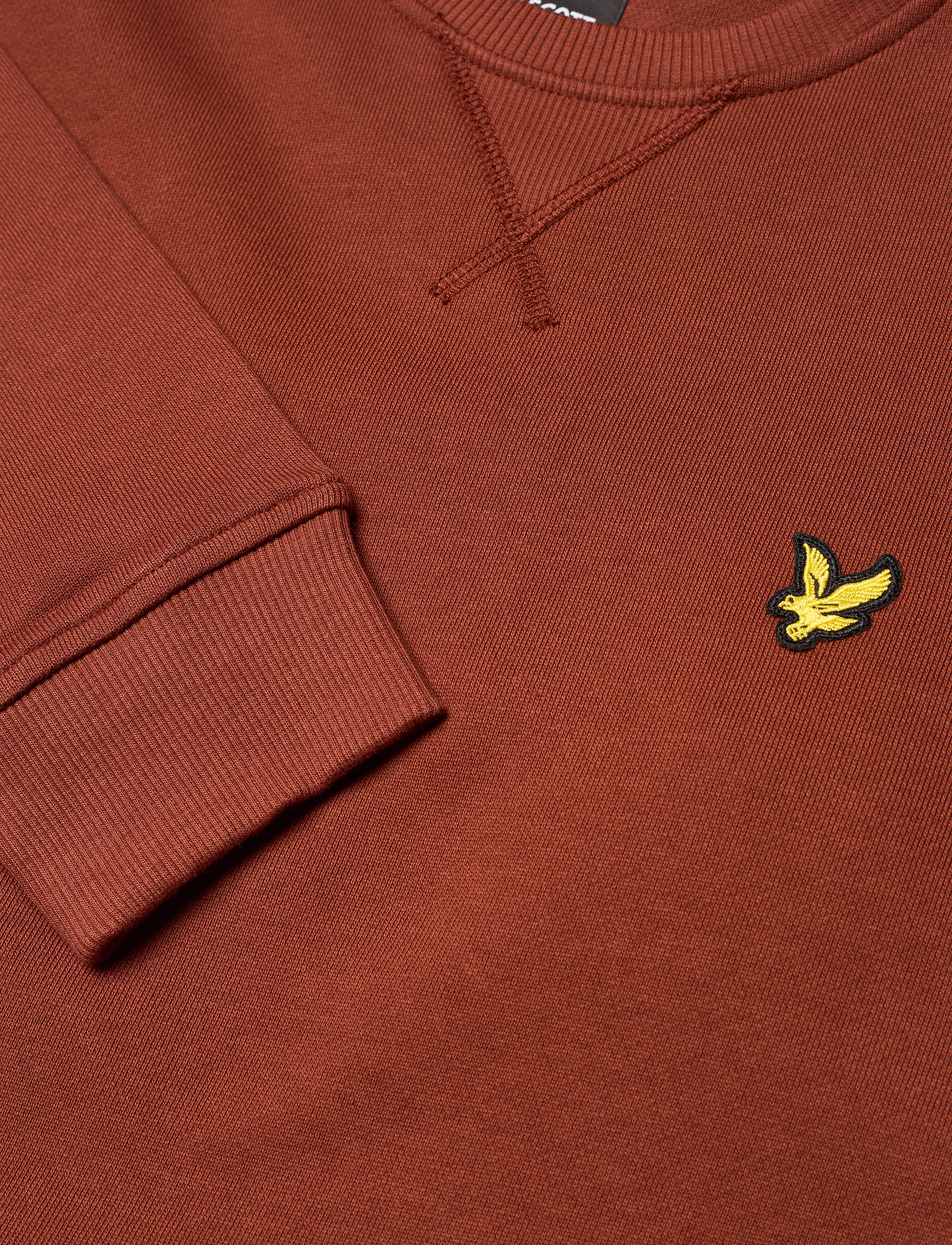 Lyle & Scott - Crew Neck Sweatshirt - sweatshirts - rust - 2