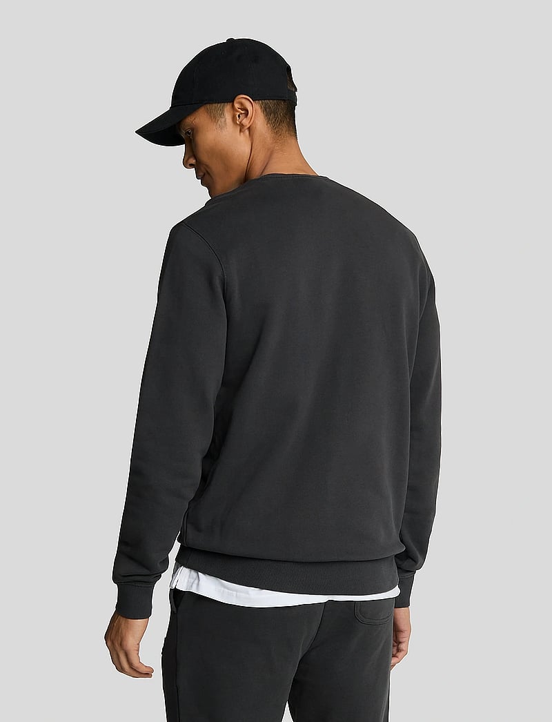 Lyle & Scott - Crew Neck Sweatshirt - sweatshirts - w635 gunmetal - 3