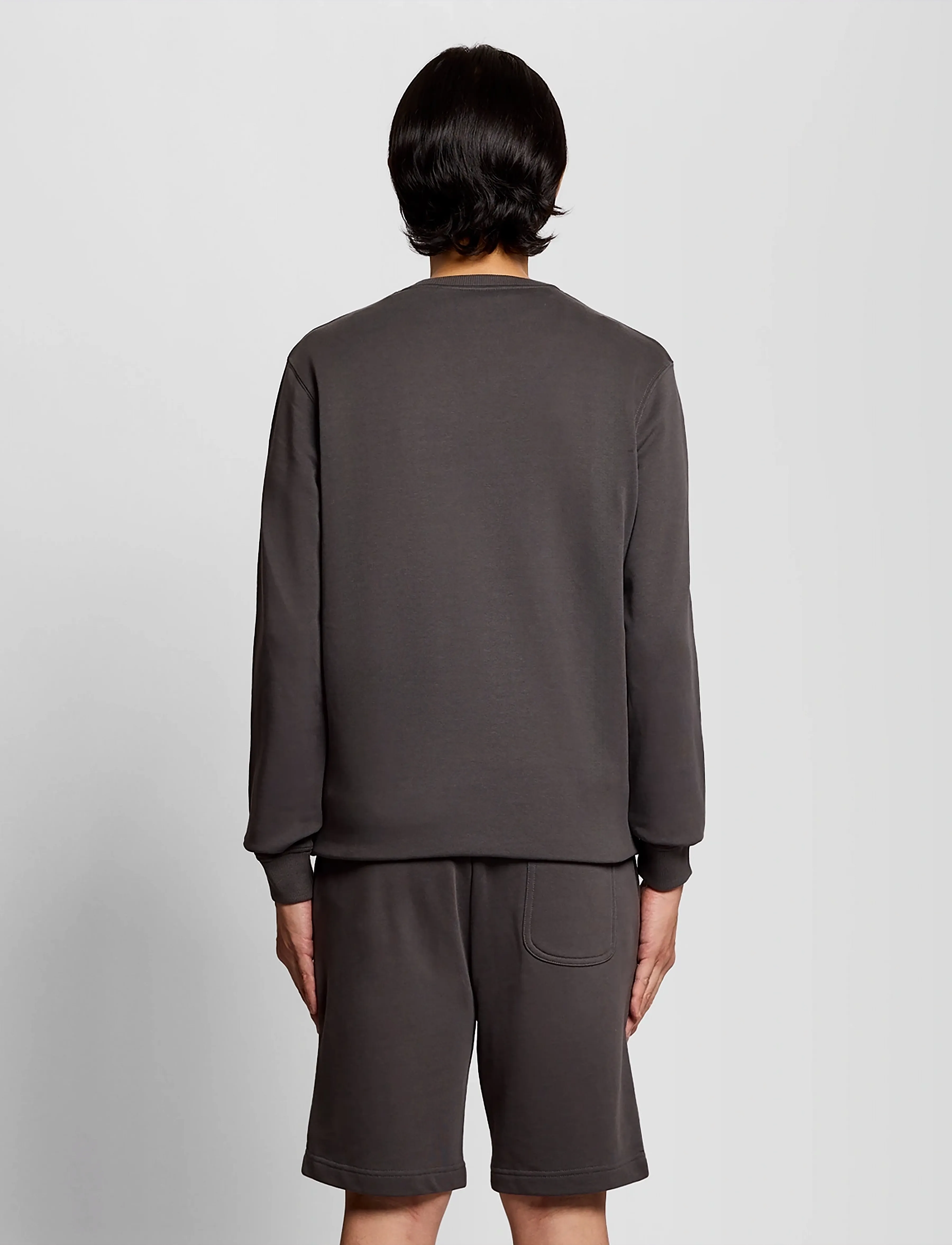 Lyle & Scott - Crew Neck Sweatshirt - vacation essentials - w635 gunmetal - 3
