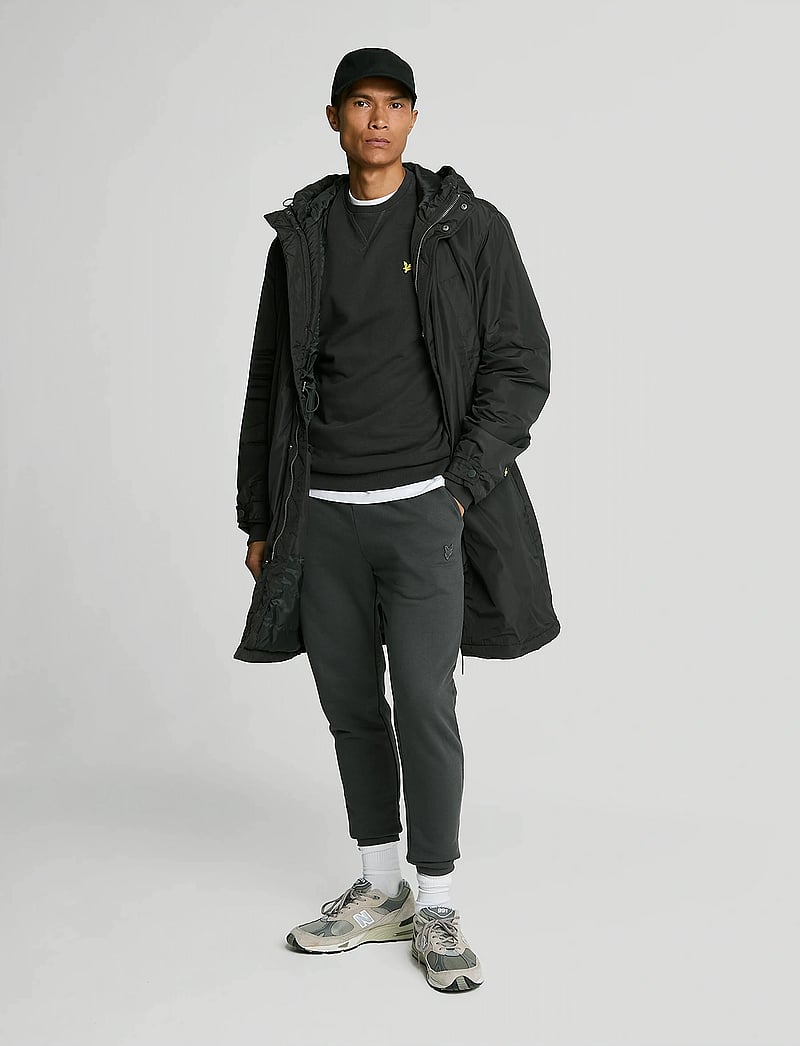 Lyle & Scott - Crew Neck Sweatshirt - sweatshirts - w635 gunmetal - 4