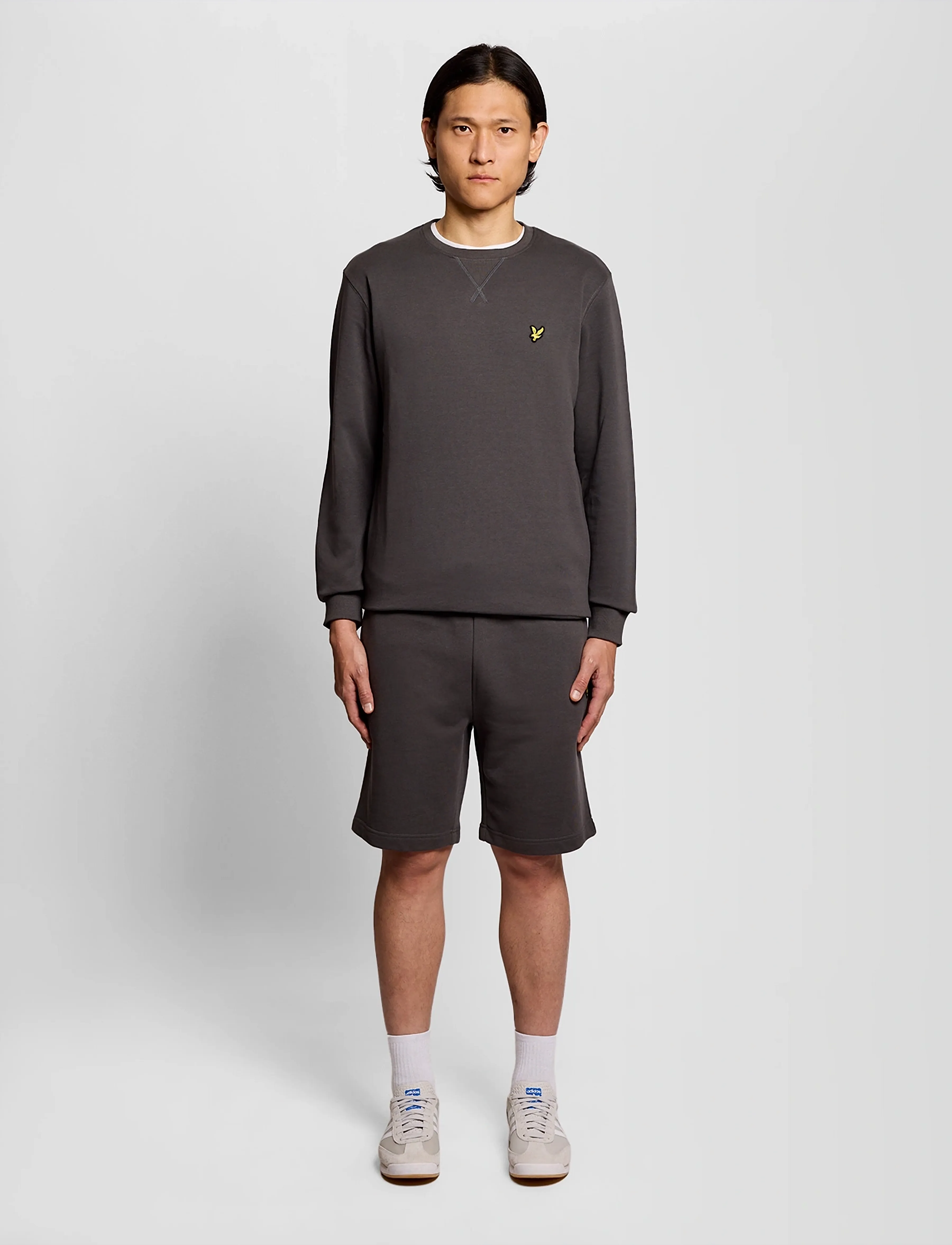 Lyle & Scott - Crew Neck Sweatshirt - vacation essentials - w635 gunmetal - 5