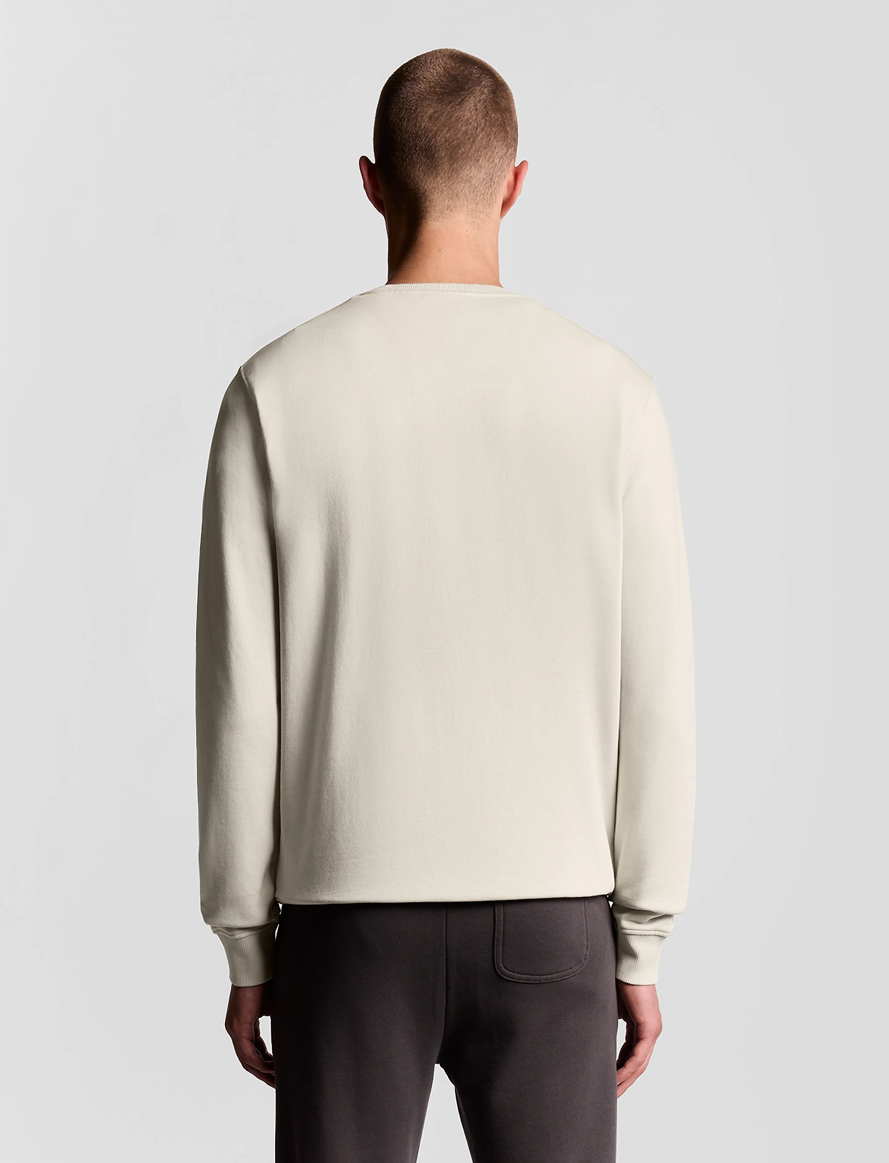 Lyle & Scott - Crew Neck Sweatshirt - sweatshirts - w870 cove - 3