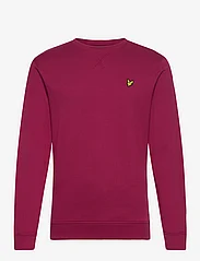 Lyle & Scott - Crew Neck Sweatshirt - sweatshirts - x237 rich burgundy - 0