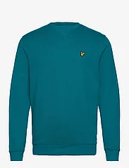 Lyle & Scott - Crew Neck Sweatshirt - sweatshirts - x293 leisure blue - 0