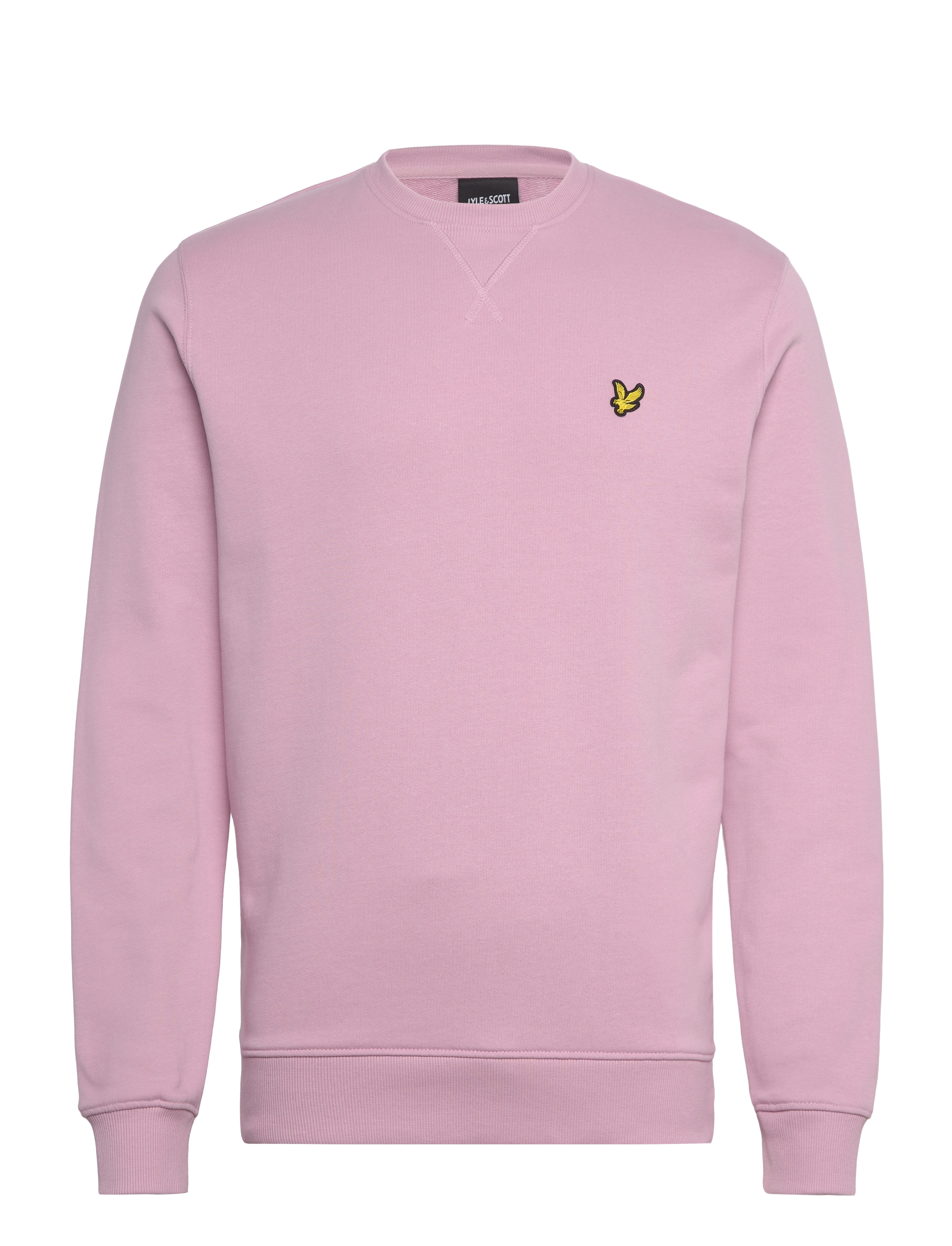 Lyle & Scott - Crew Neck Sweatshirt - sweatshirts - x574 pink light - 1