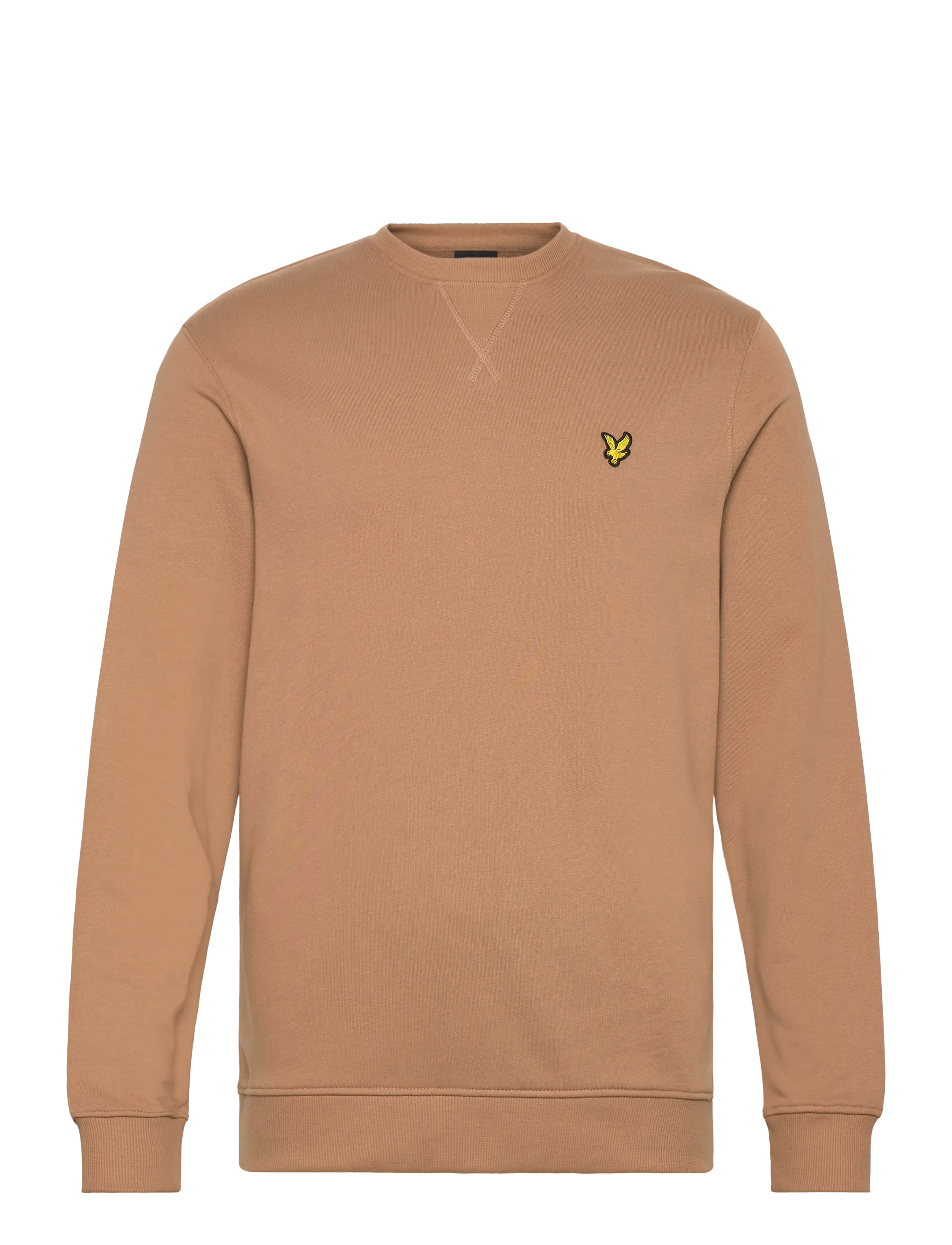 Lyle & Scott Crew Neck Sweatshirt - Sweatshirts & hættetrøjer - X851 TIGERS EYE / beige