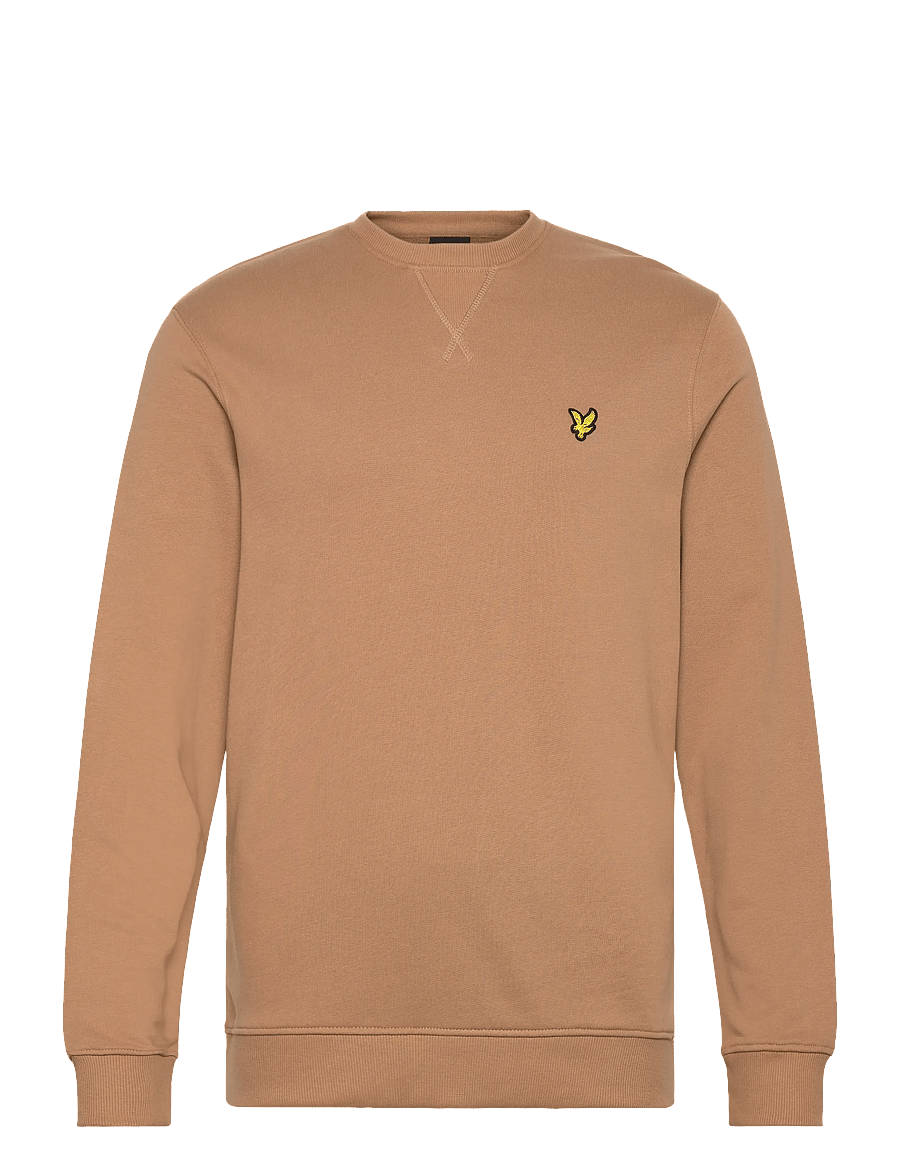 Lyle & Scott - Crew Neck Sweatshirt - urlaubsfavoriten - x851 tigers eye - 1