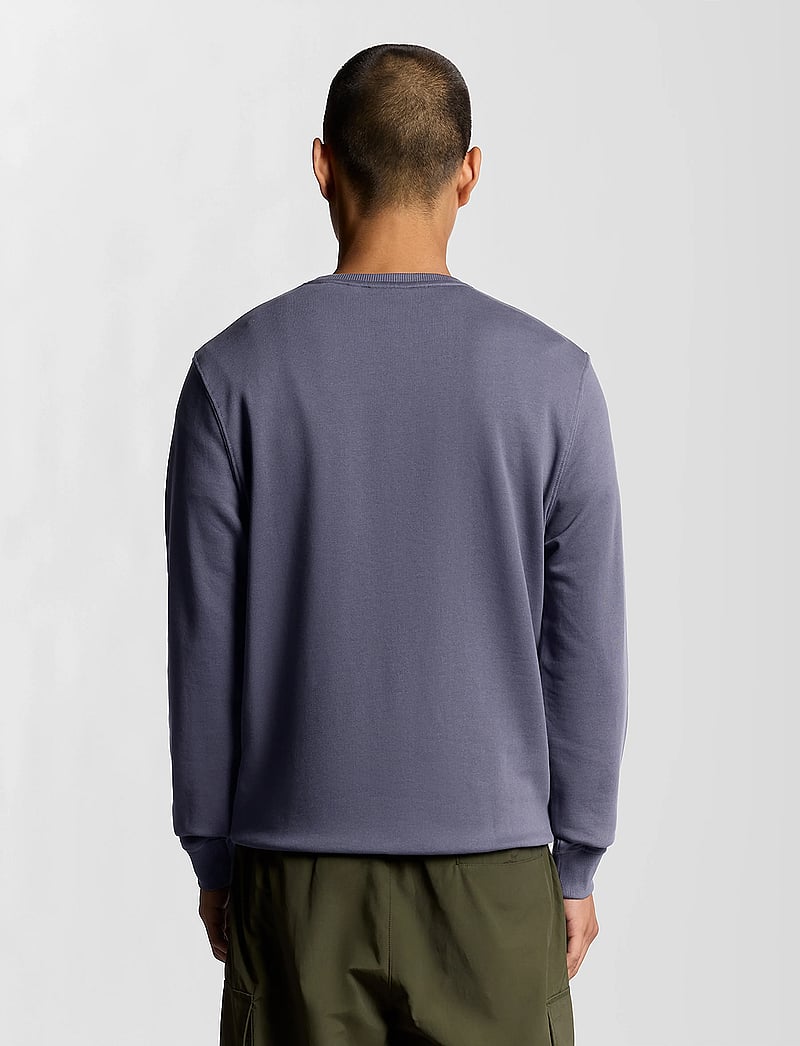 Lyle & Scott - Crew Neck Sweatshirt - sweatshirts - x854 graystone - 3