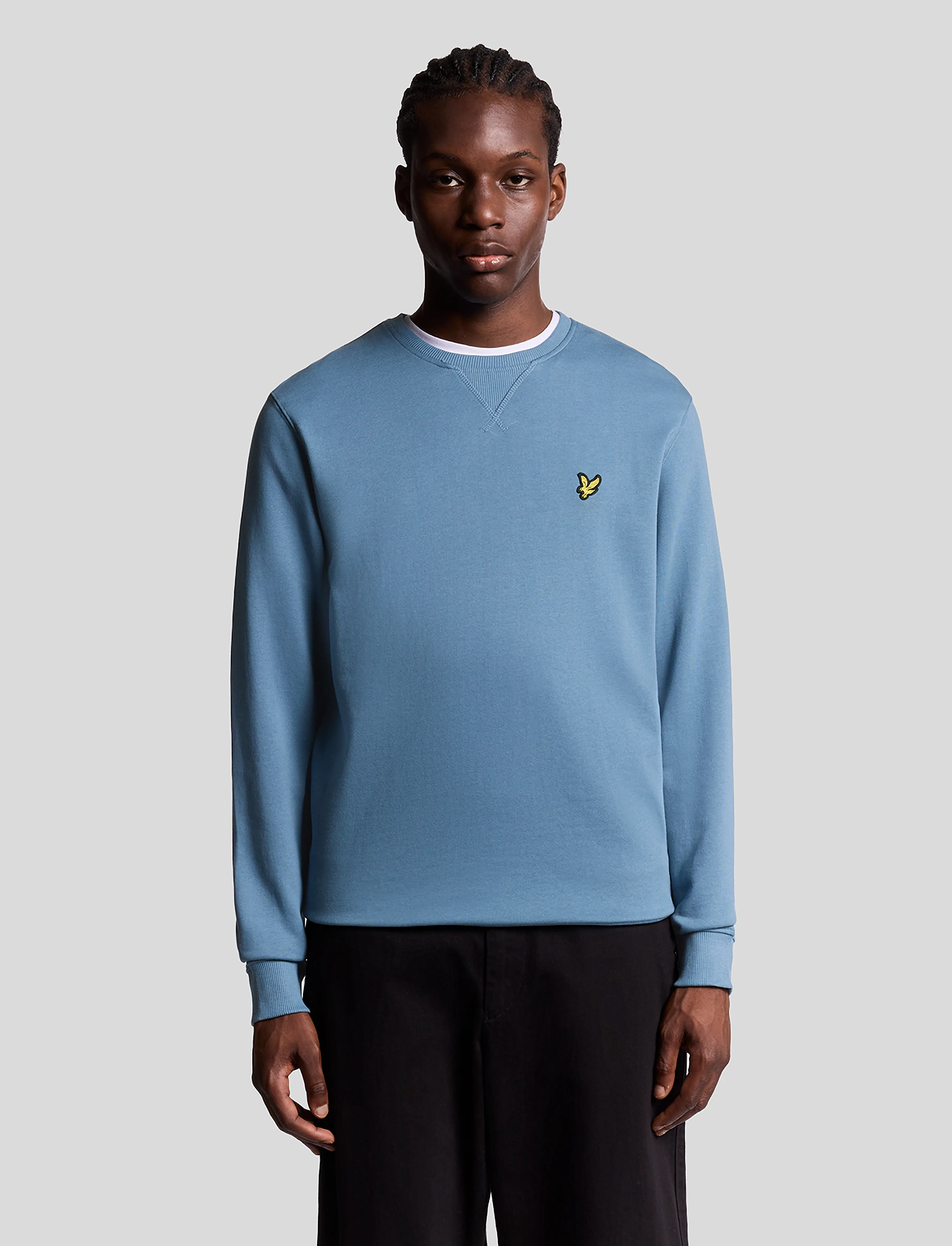 Lyle & Scott Crew Neck Sweatshirt - Sweatshirts - X861 OCEAN SKY / blue