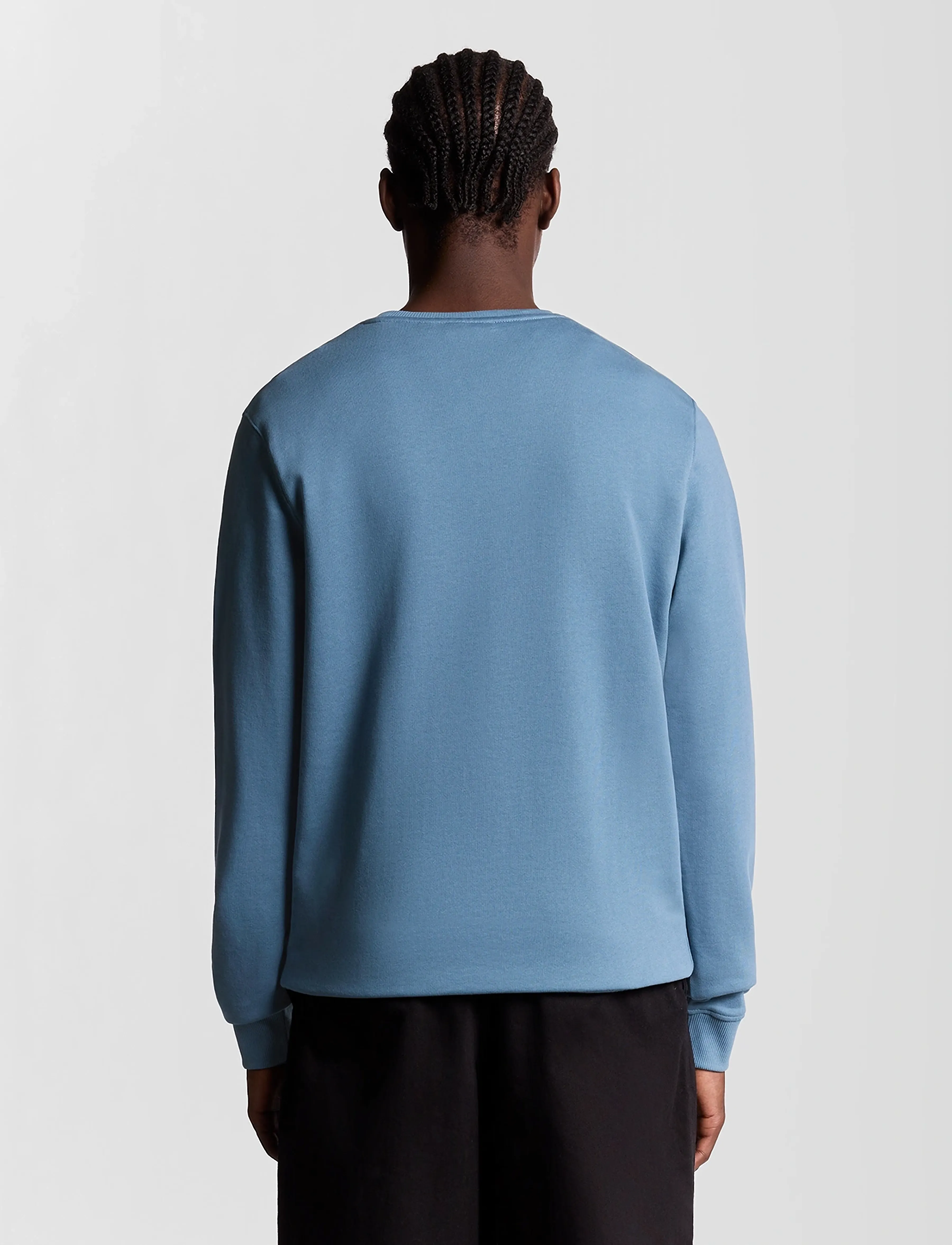 Lyle & Scott - Crew Neck Sweatshirt - vacation essentials - x861 ocean sky - 3